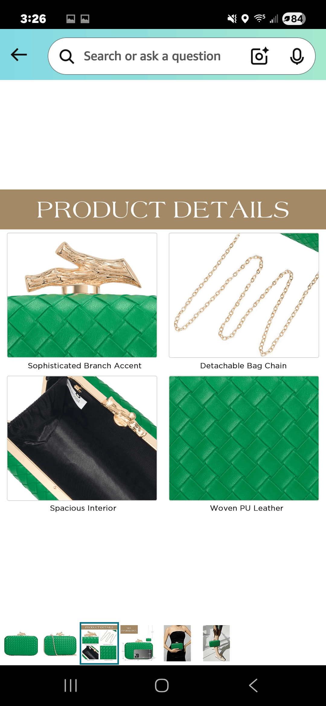 Other CHUNLI Clutch Purses Size ONE SIZE - 6 Thumbnail