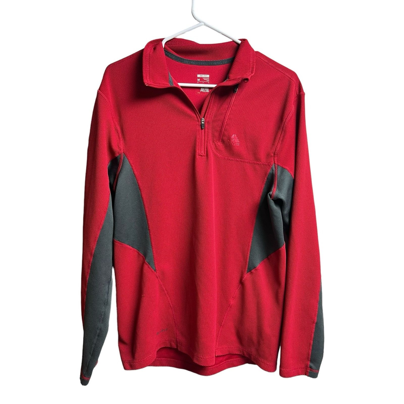 Nike ACG Nike ACG Dri-Fit Men's 1/4 Zip Long-Sleeve Pullover Medium Size US M / EU 48-50 / 2 - 1 Thumbnail