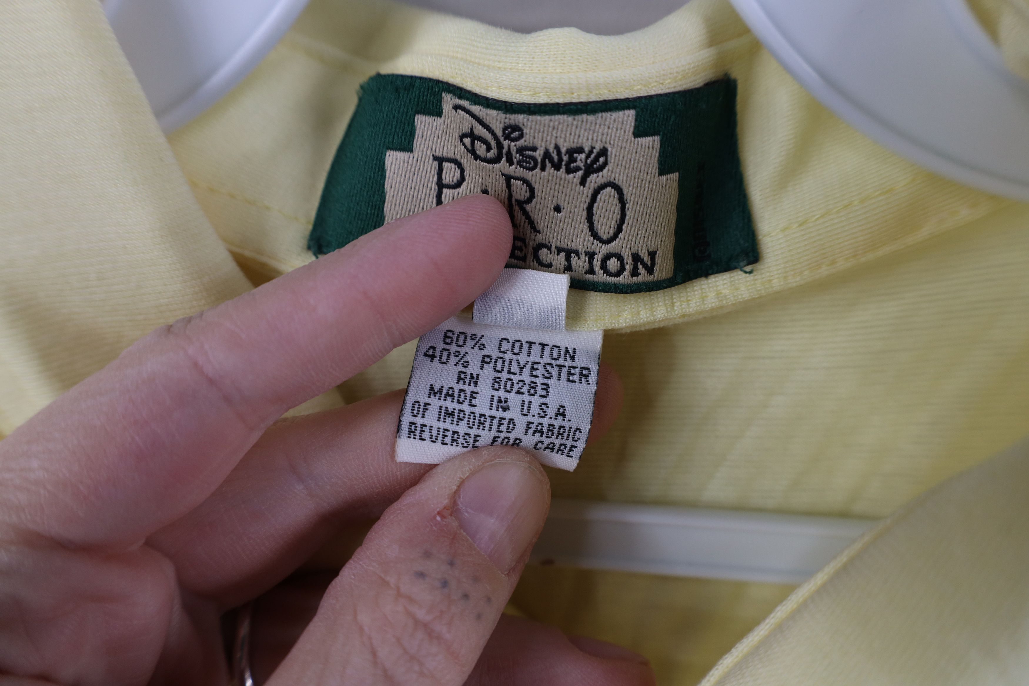 Disney Vintage 70s 80s Disney Mickey Mouse Golf Polo Shirt USA Size US XXL / EU 58 / 5 - 12 Thumbnail