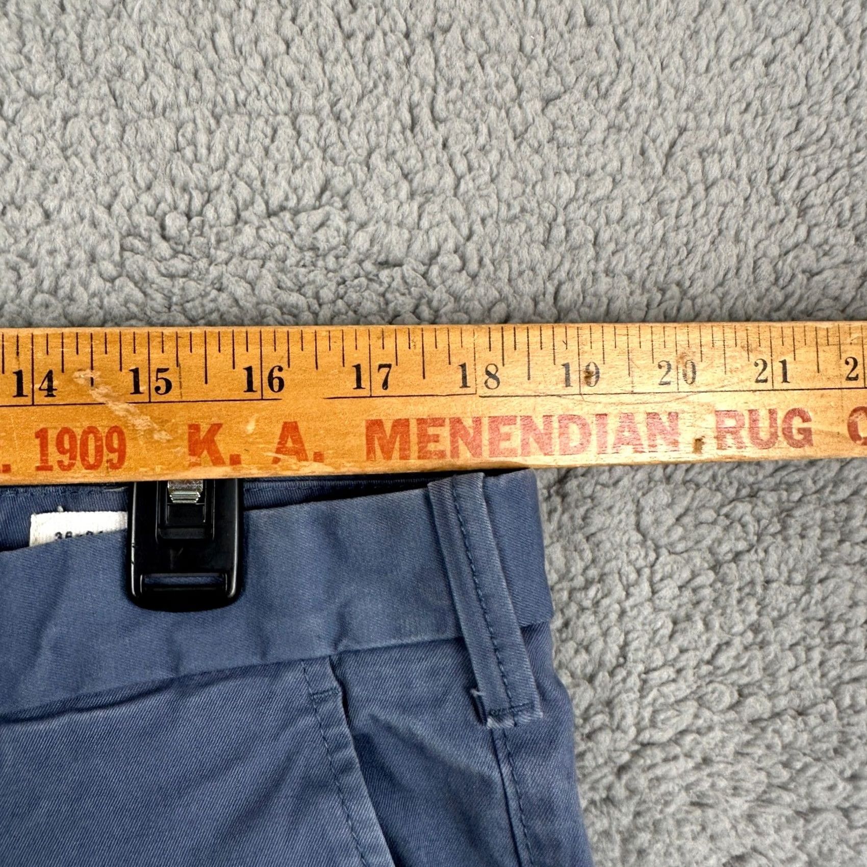 Gap VINTAGE Gap Pants Khaki Men 36X34 Blue Chino Skinny Fit Stretch Flat Front Pocket Casual Size US 36 / EU 52 - 7 Thumbnail