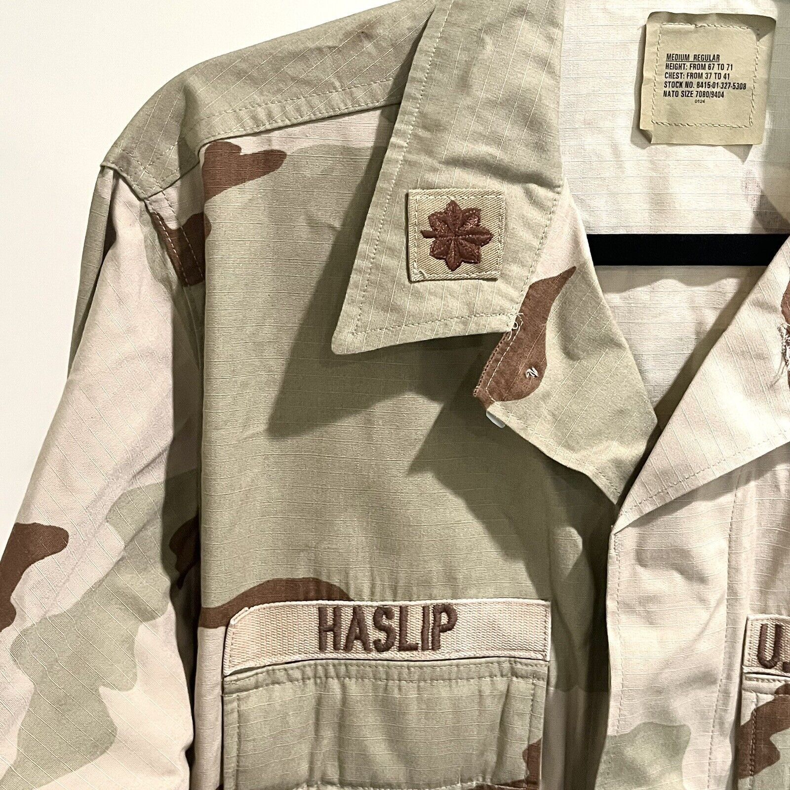 American Apparel 1999 US Air Force Major Desert Camo Uniform Coat Medium Reg Size US M / EU 48-50 / 2 - 4 Thumbnail