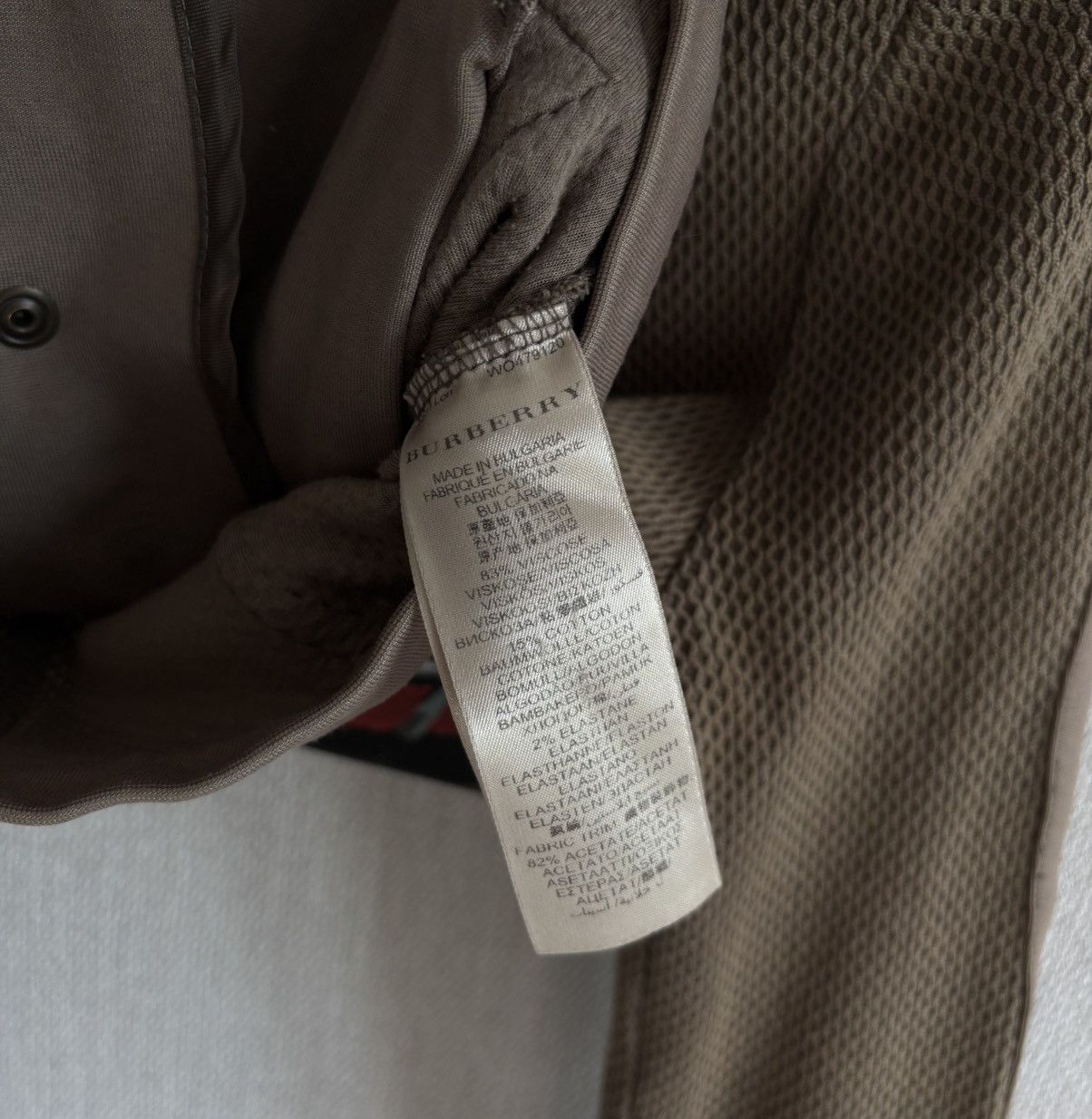 Burberry × Designer × Vintage Burberry Biker Army Mesh Bomber Jacket Size S / US 4 / IT 40 - 6 Thumbnail