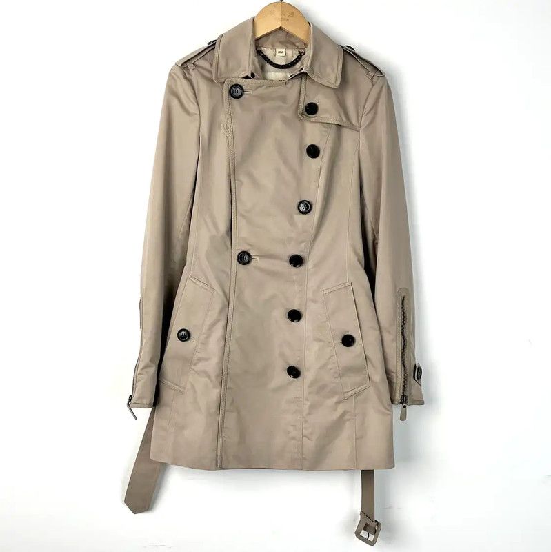 Burberry Burberry Khaki Women's Trench Coat Size XS Size XS / US 0-2 / IT 36-38 - 1 Thumbnail