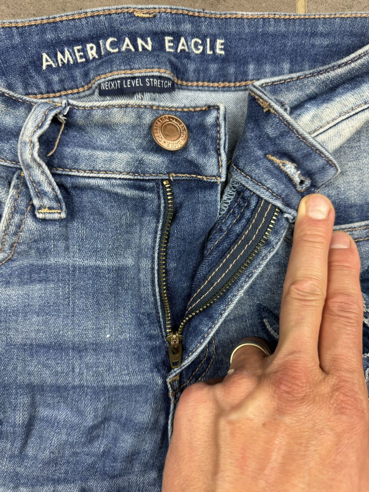 American Eagle Outfitters American Eagle women jeans Size 28" / US 6 / IT 42 - 5 Thumbnail