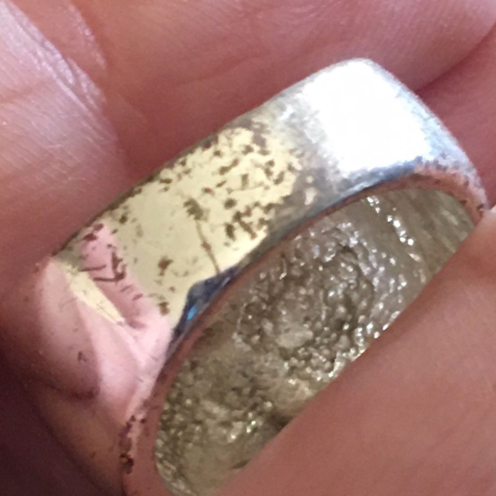 Vintage Vintage 70s ladies enamel rhinestone dome ring Size ONE SIZE - 4 Thumbnail
