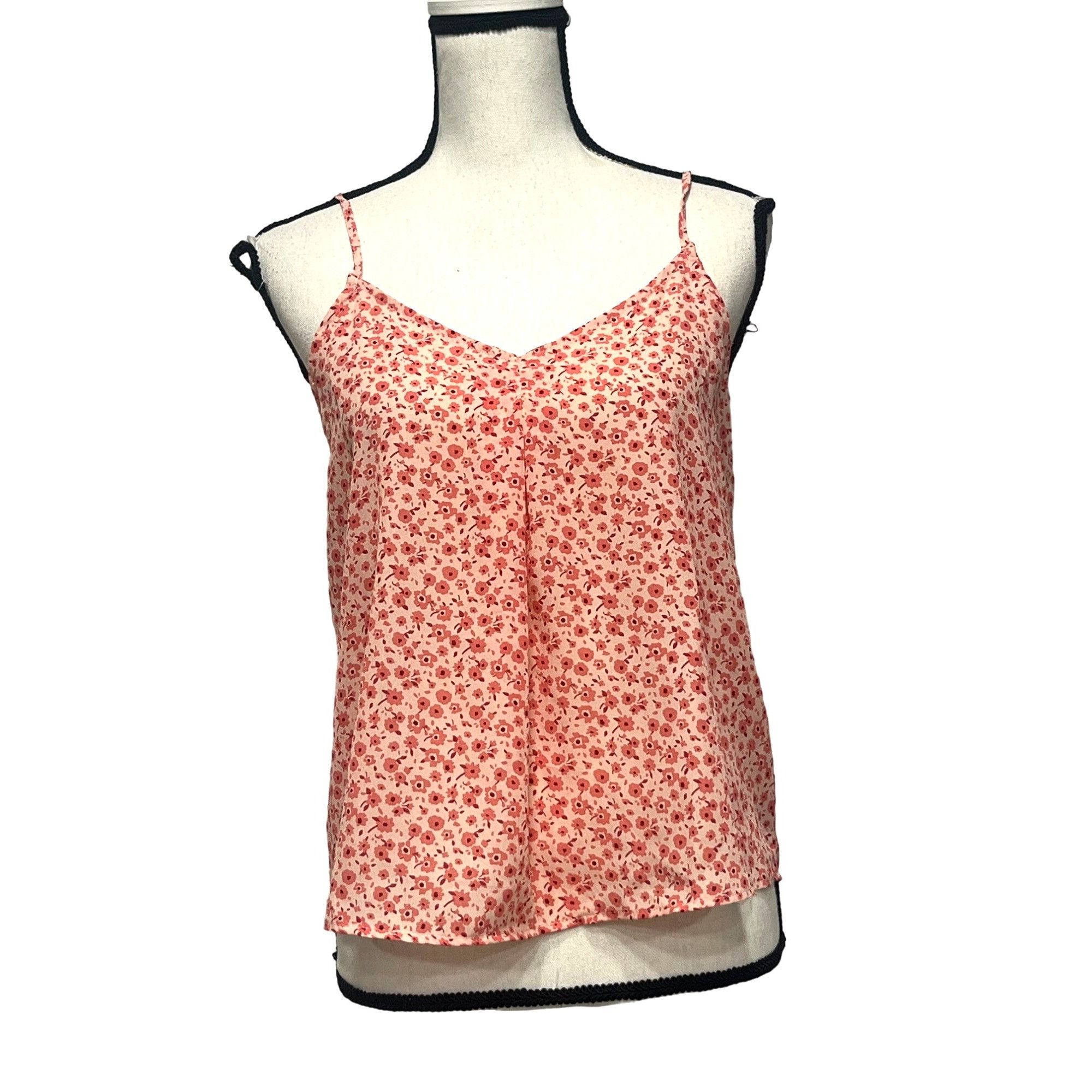 Other LUSH Tie Back Camisole , Floral, Peach Coral, M Size M / US 6-8 / IT 42-44 - 1 Thumbnail