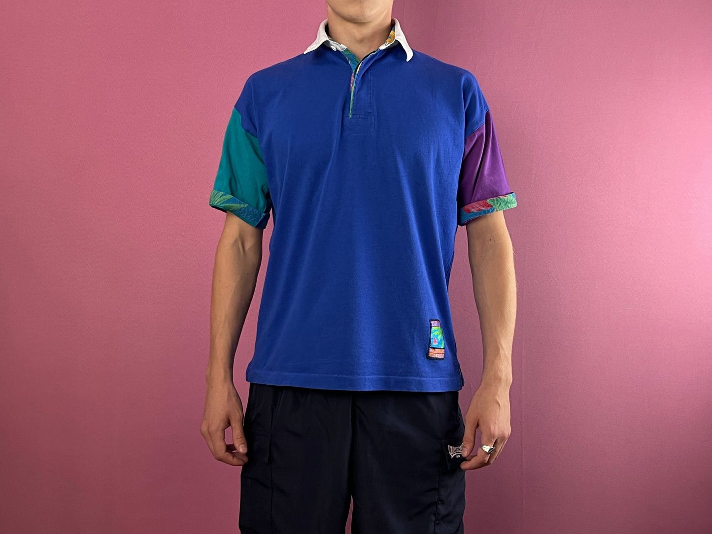 Chaps Ralph Lauren × Vintage 90s Chaps Ralph Lauren Vintage Men's Polo Shirt - S Size US S / EU 44-46 / 1 - 3 Thumbnail
