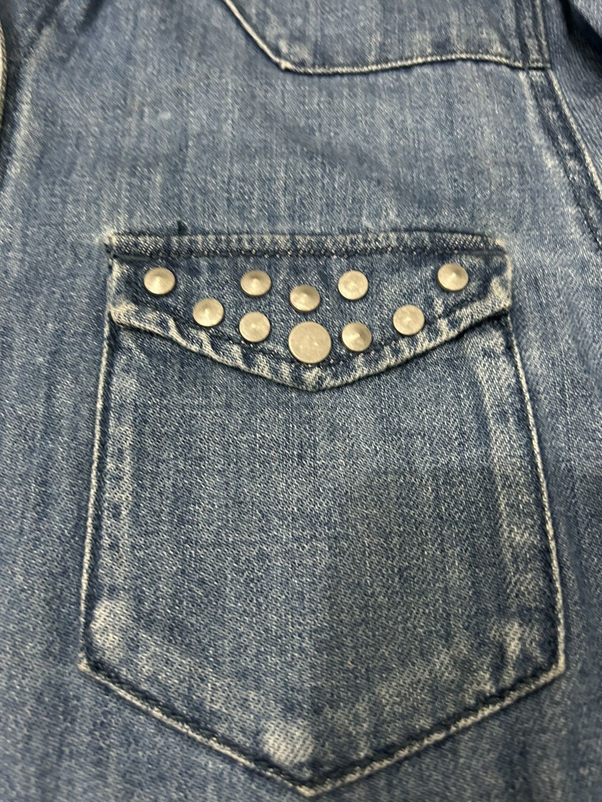 Japanese Brand 3rd By Vanquish Studded Button Shirt Size US S / EU 44-46 / 1 - 4 Thumbnail