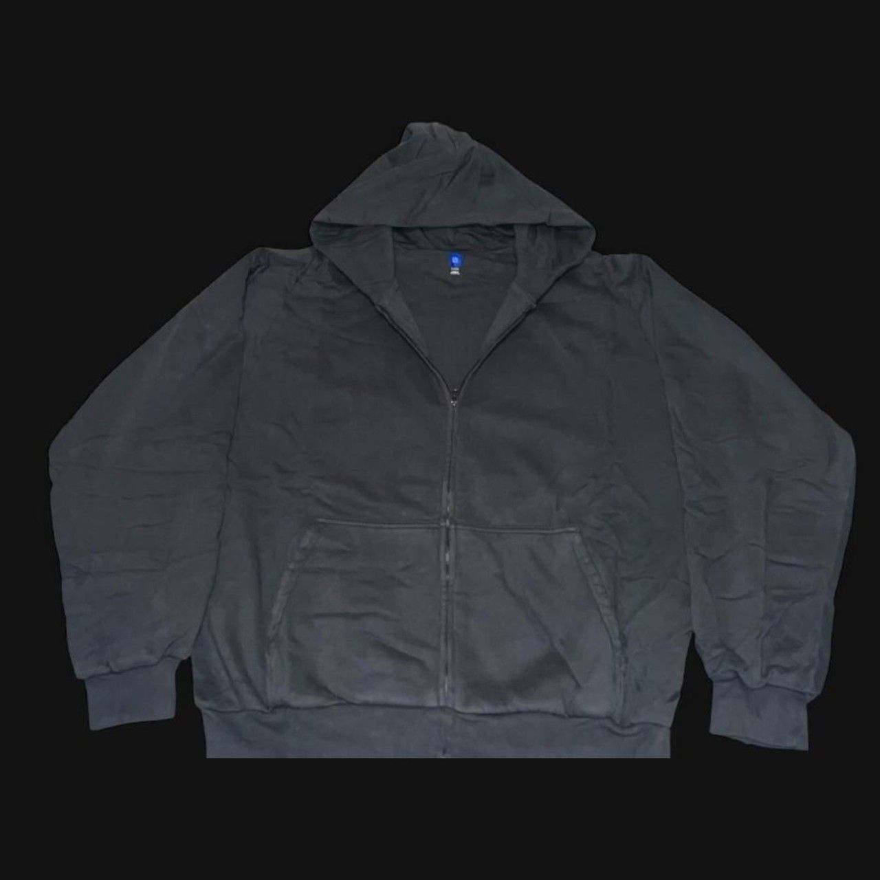 Gap Yeezy gap logo hoodie dark grey Size large | Grailed