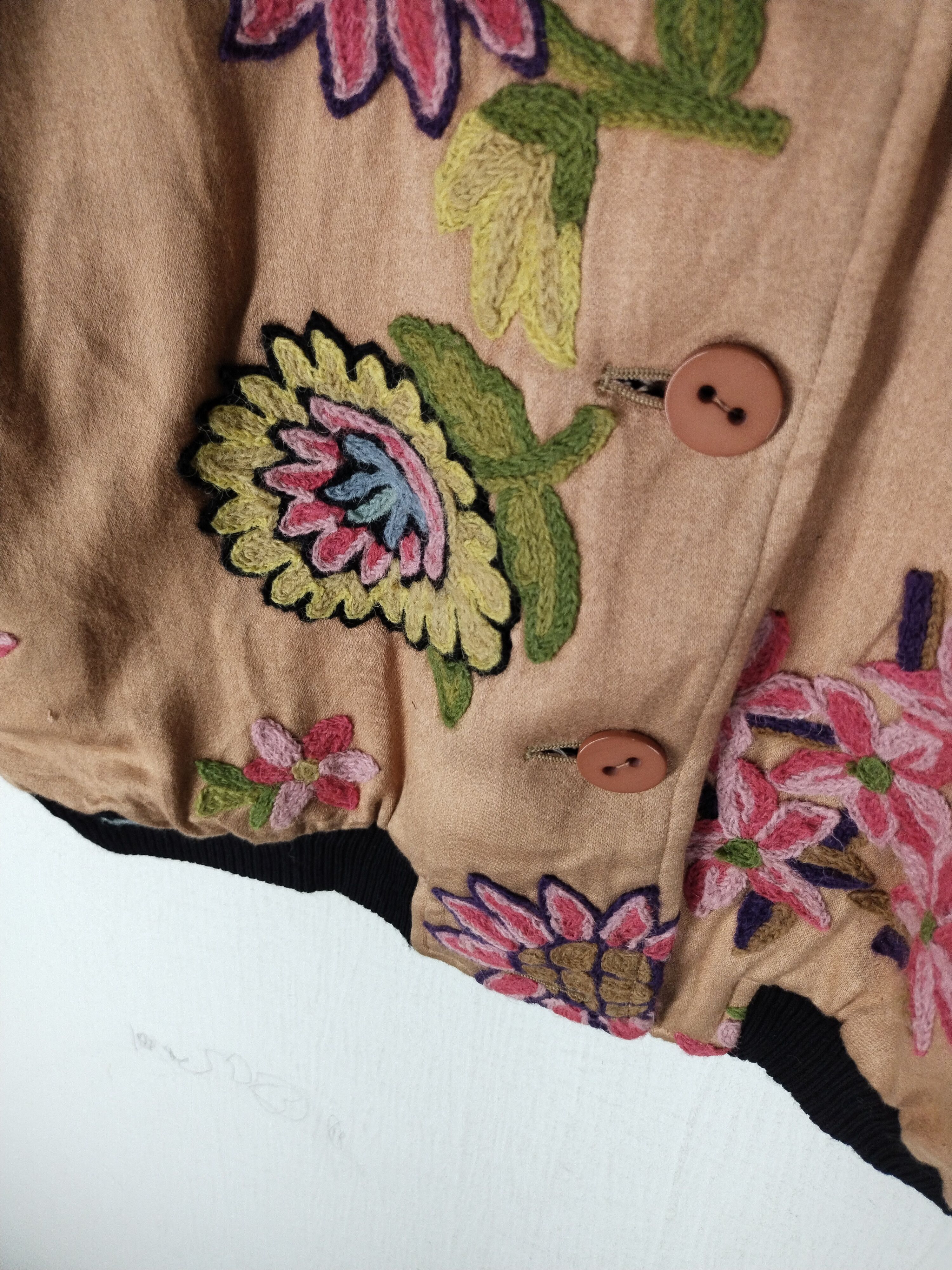 If Six Was Nine × Japanese Brand Vintage Tokyo Kea Embroidery Flower Jacket Size US L / EU 52-54 / 3 - 3 Thumbnail