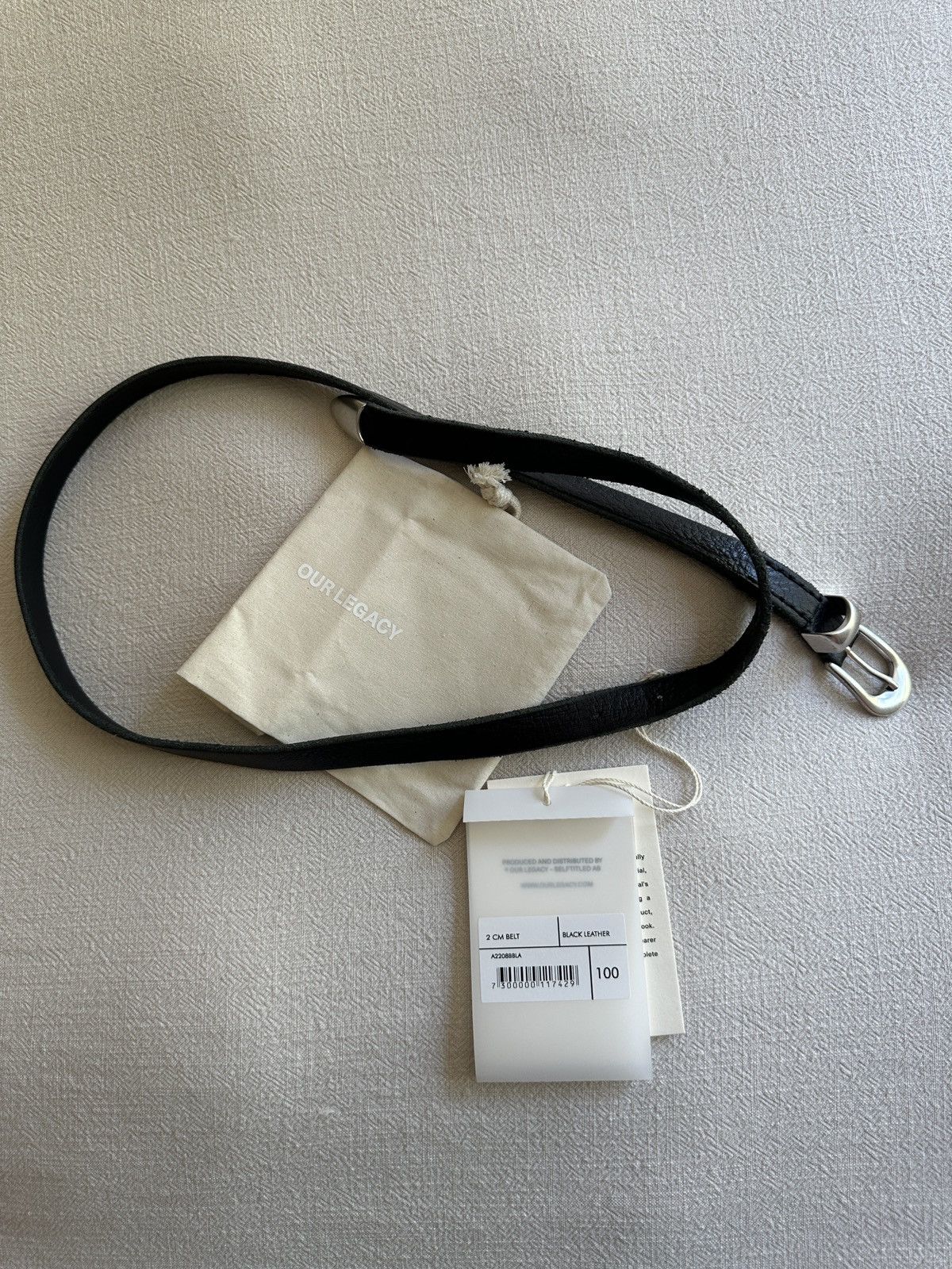 Our Legacy Our Legacy Flower Belt | Grailed