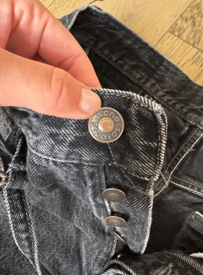 Acne Studios Acne studios jeans 2021M Paint Splatterpants baggy 1981M Size 29" - 7 Thumbnail