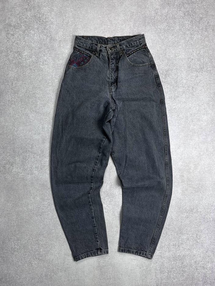 Vintage Vintage Avantgarde Baggy Denim Pants Y2K 29 Size US 29 - 3 Thumbnail