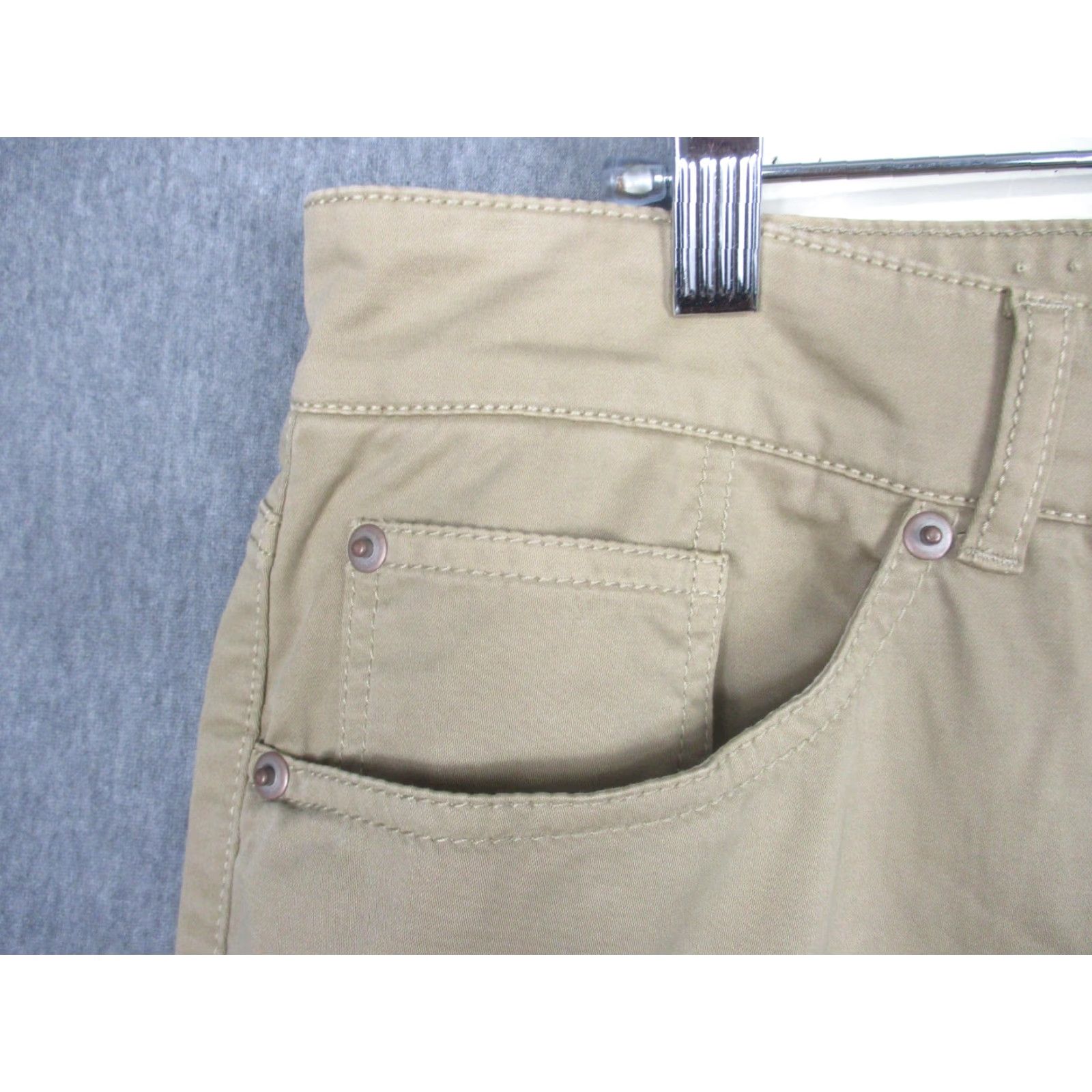 Peter Millar Peter Millar Jeans Mens 35x30 Beige Straight Leg Regular Fit Denim Pants Size US 35 - 4 Thumbnail