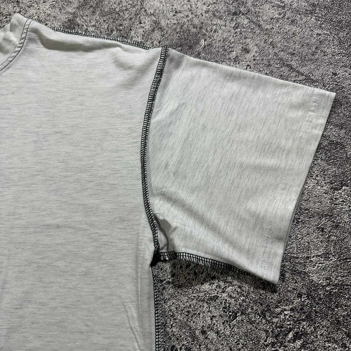 If Six Was Nine Inside Out Contrast Stitch Blank T-Shirt Balenciaga Style Size US L / EU 52-54 / 3 - 2 Thumbnail