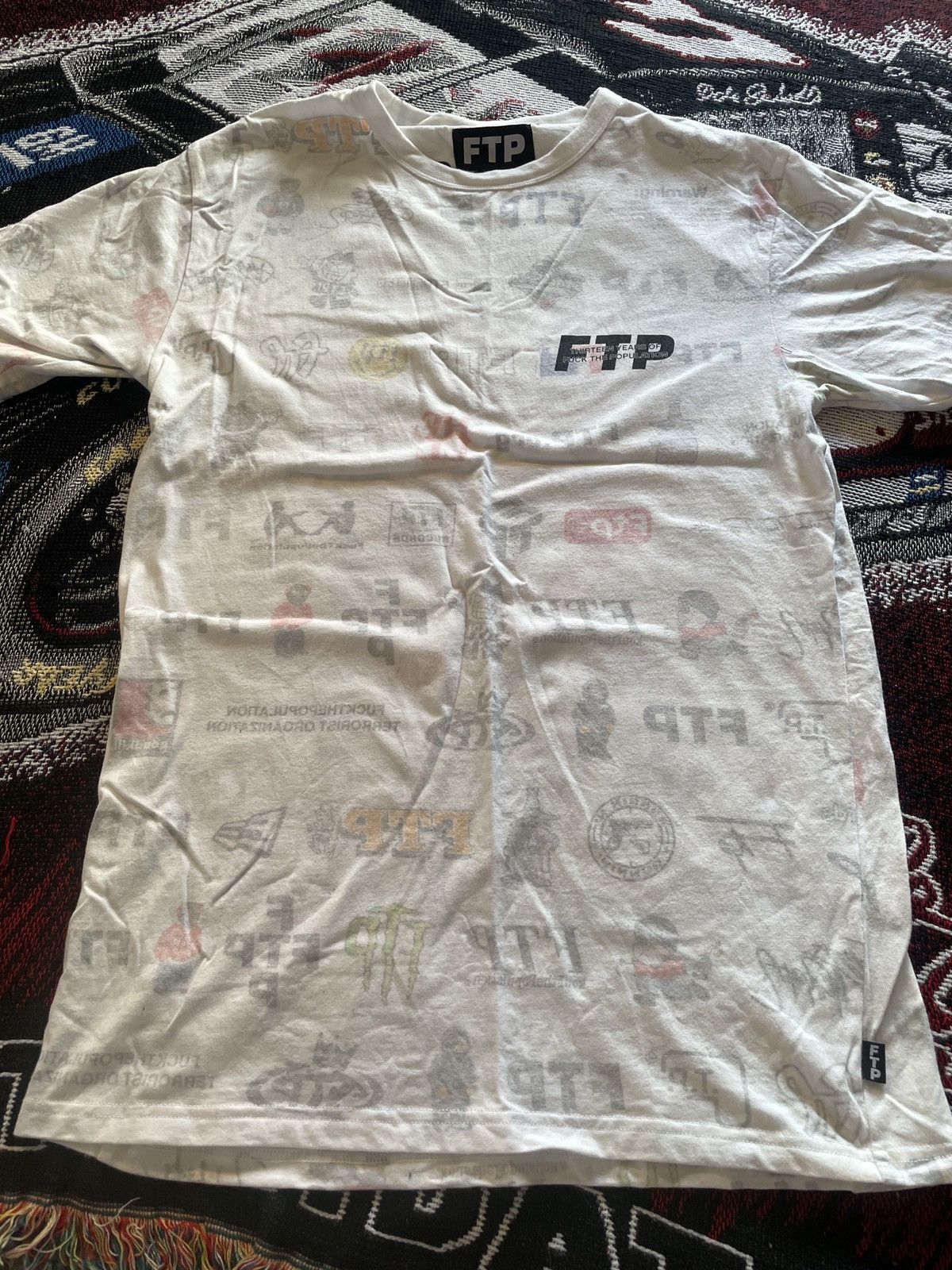 Fuck The Population Inside print 13 year anniversary Size US M / EU 48-50 / 2 - 1 Thumbnail