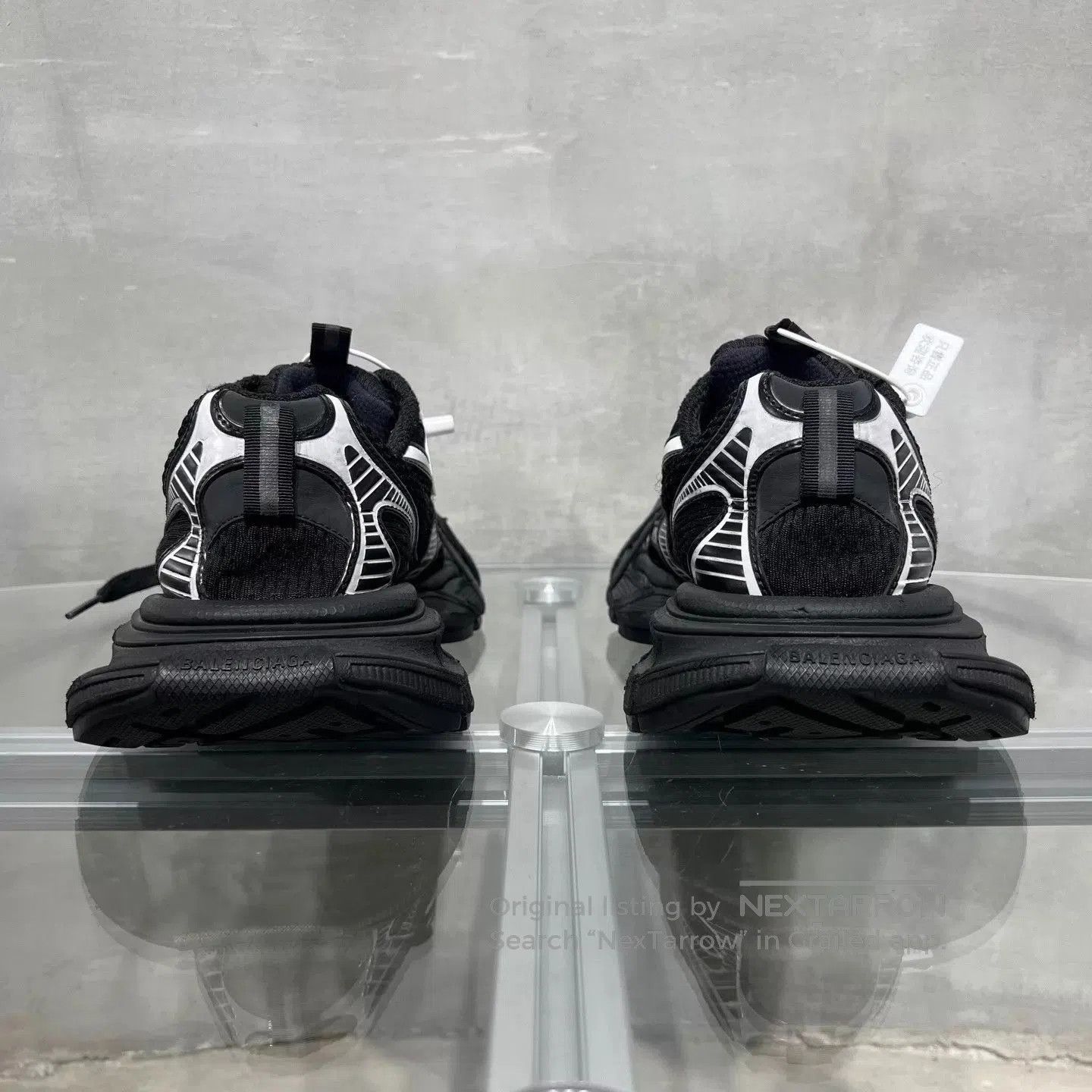 Balenciaga Black Hitop Sneakers Size 8. Size US 8 / EU 41 - 6 Thumbnail