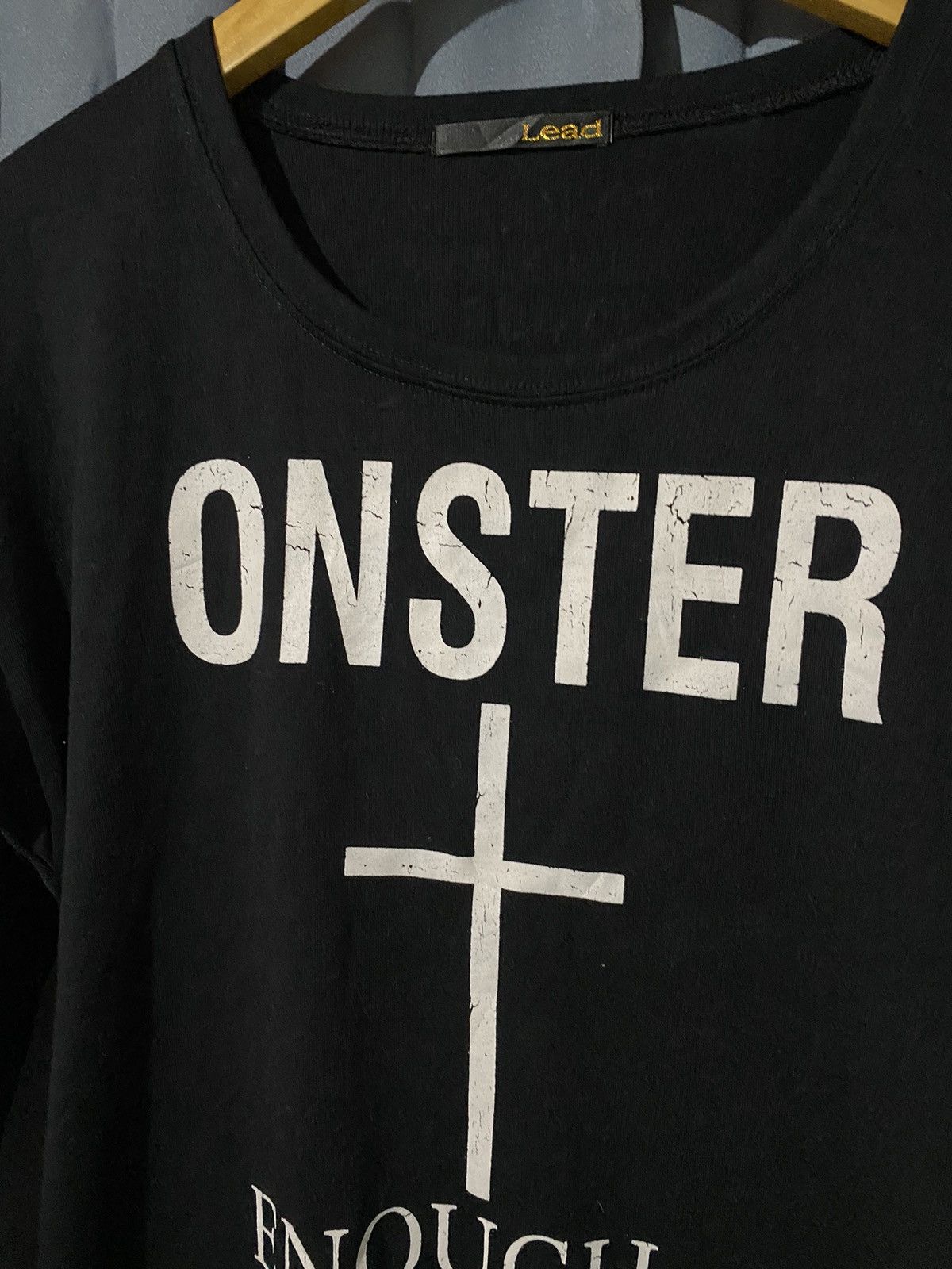 If Six Was Nine × Japanese Brand × Le Grande Bleu (L.G.B.) ONSTER ENOUGH IS A FEAST POEM BY LEAD Size M / US 6-8 / IT 42-44 - 4 Thumbnail