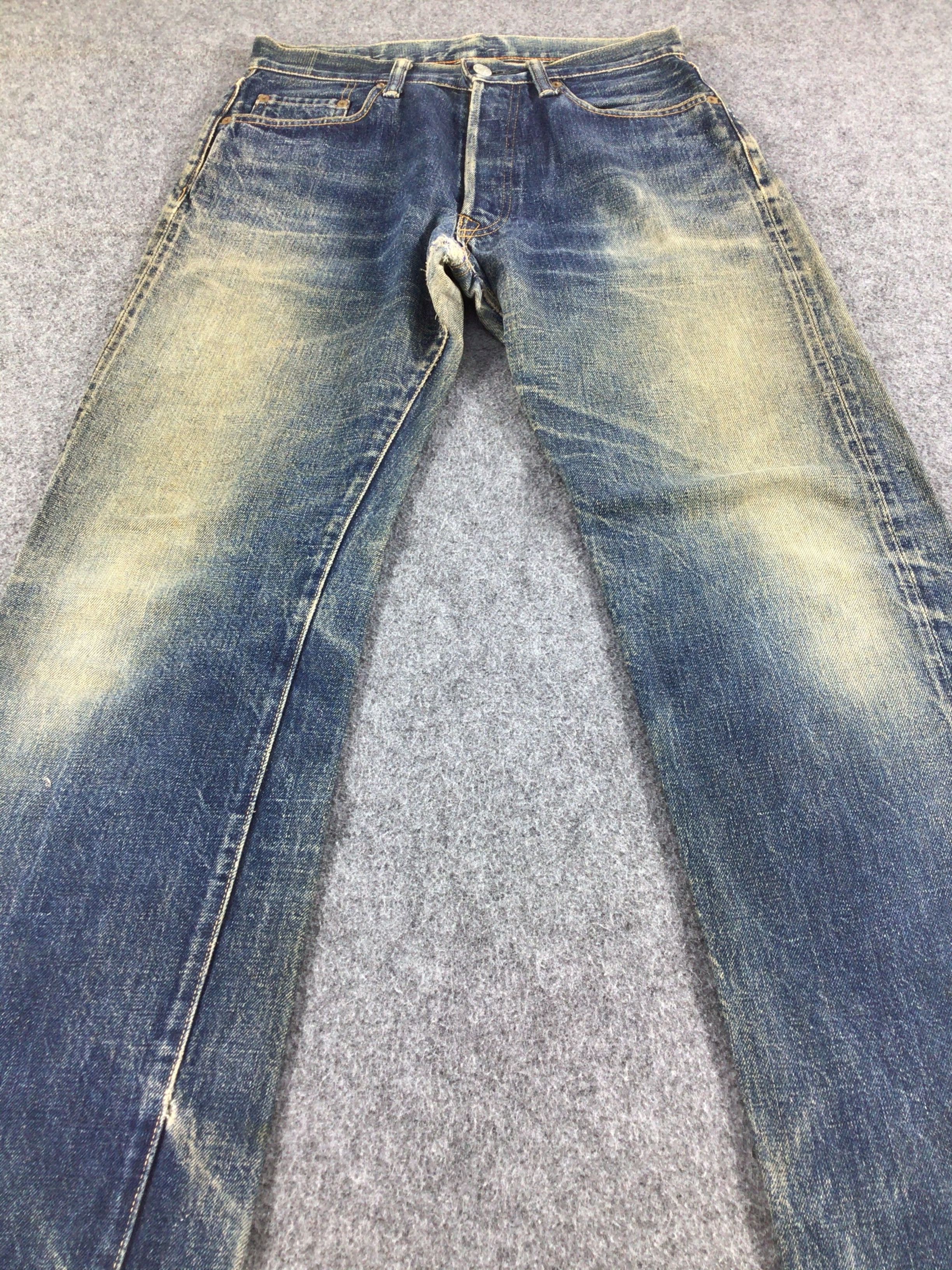 Vintage Vintage Japanese L5 Redline Jeans-J679 Size US 29 - 3 Thumbnail