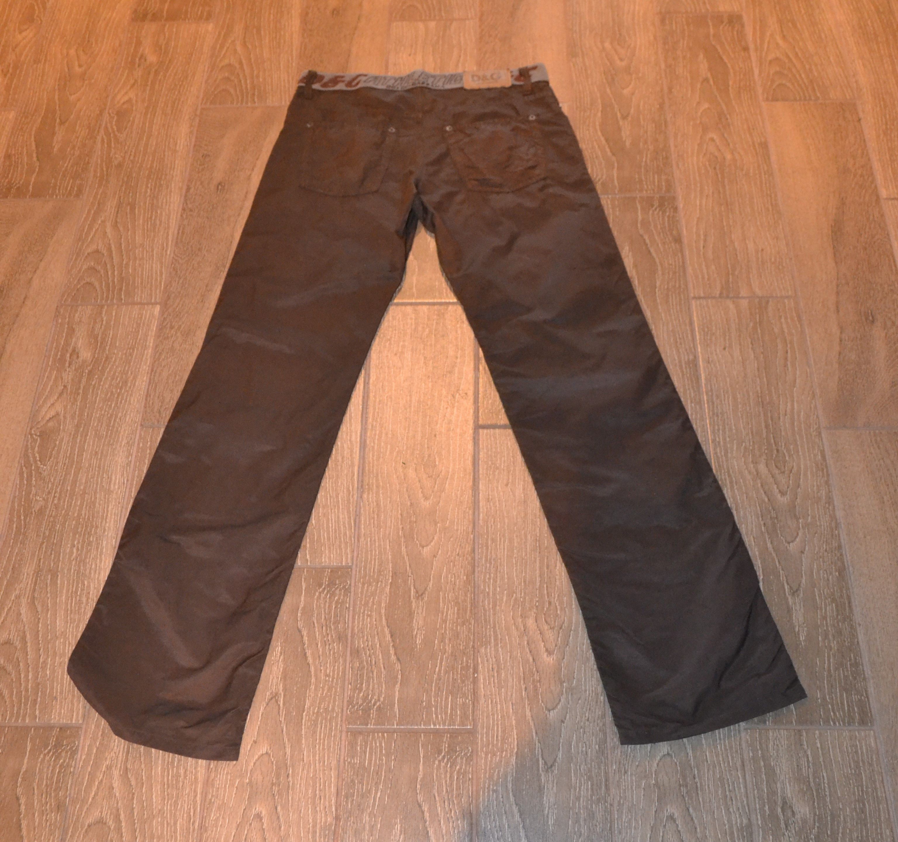 Dolce & Gabbana Vintage D&G Dolce Gabbana Brown Pants W32 M / L – Y2K Style Size 32" / US 10 / IT 46 - 6 Thumbnail