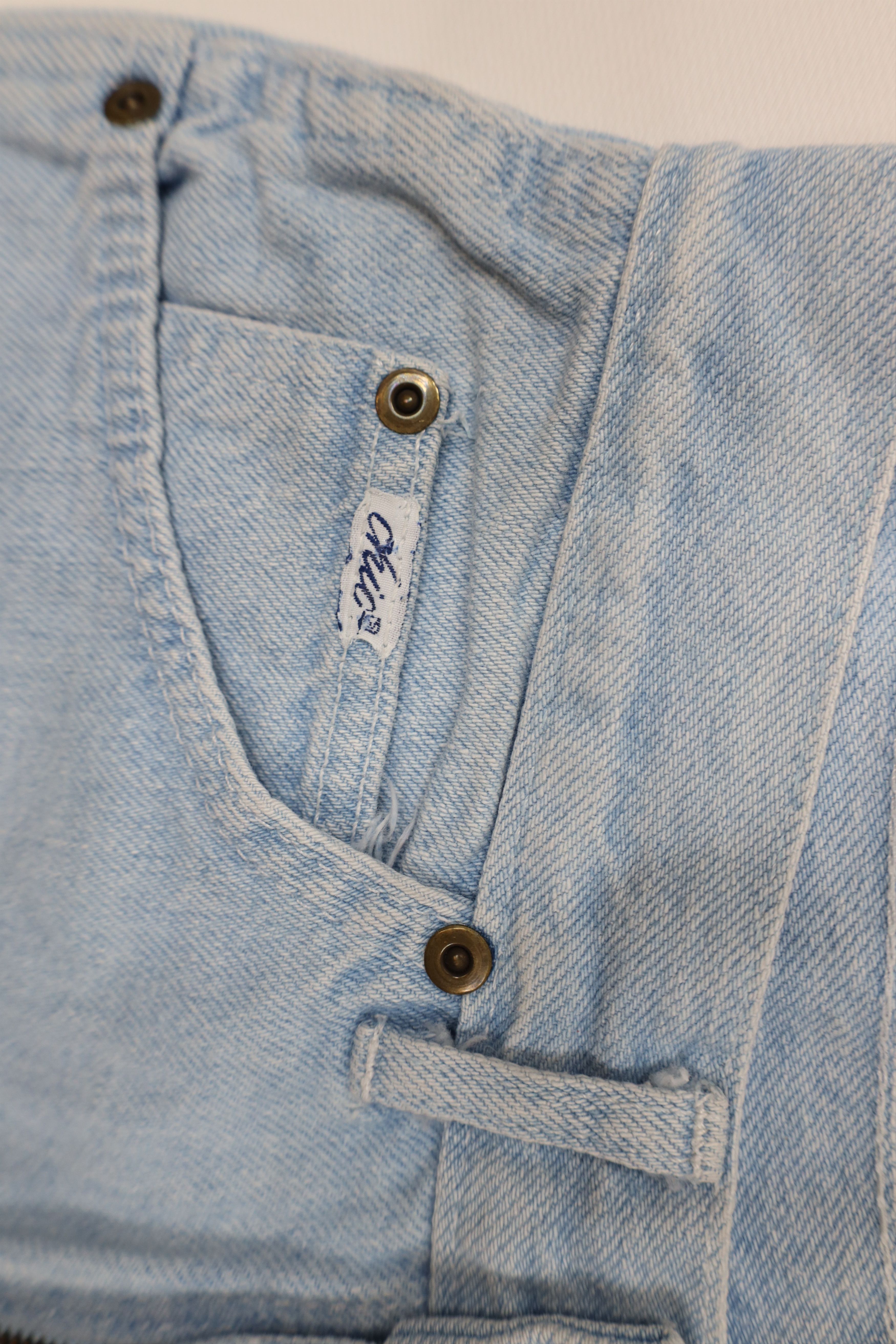 Vintage Vintage 90s Streetwear Off Denim Jean Shorts Jorts Blue USA Size 30" / US 8 / IT 44 - 6 Thumbnail