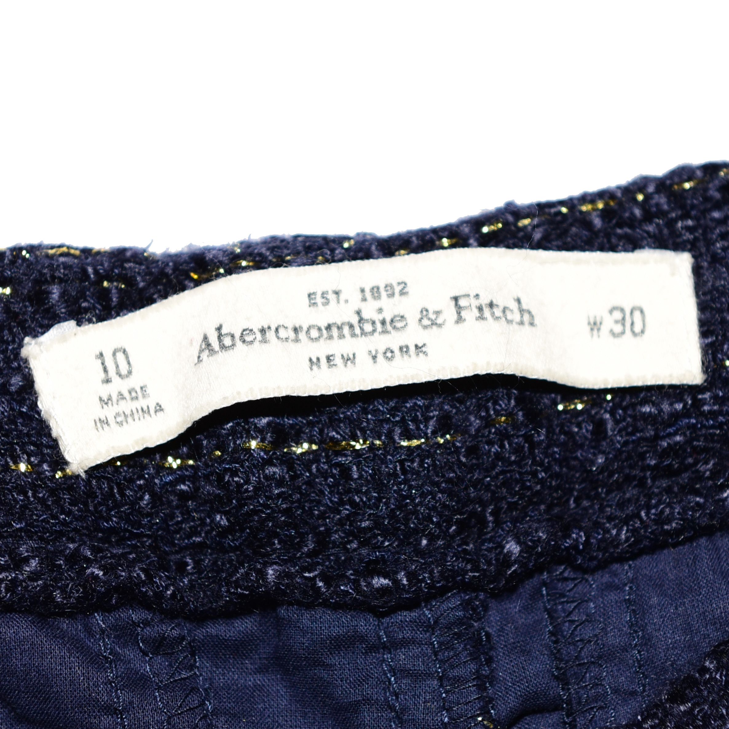 Abercrombie & Fitch Abercrombie & Fitch Vintage Y2K Knit Shorts Size 32" / US 10 / IT 46 - 3 Thumbnail