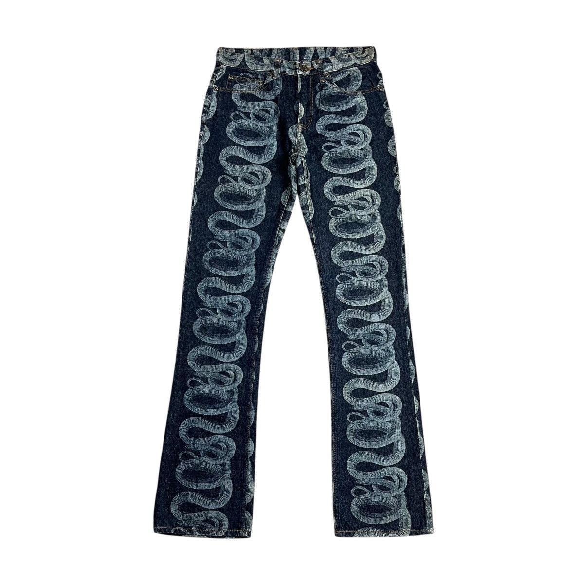 Hysteric Glamour Snake Denim Pants
