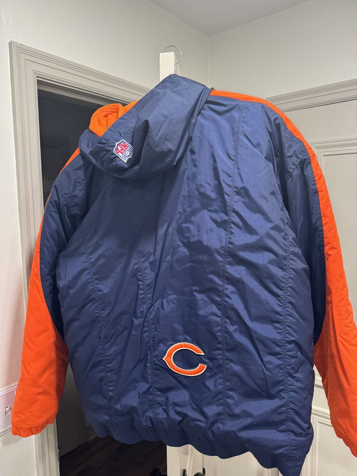 NFL 90s Chicago Bears Jacket Size US XL / EU 56 / 4 - 2 Thumbnail