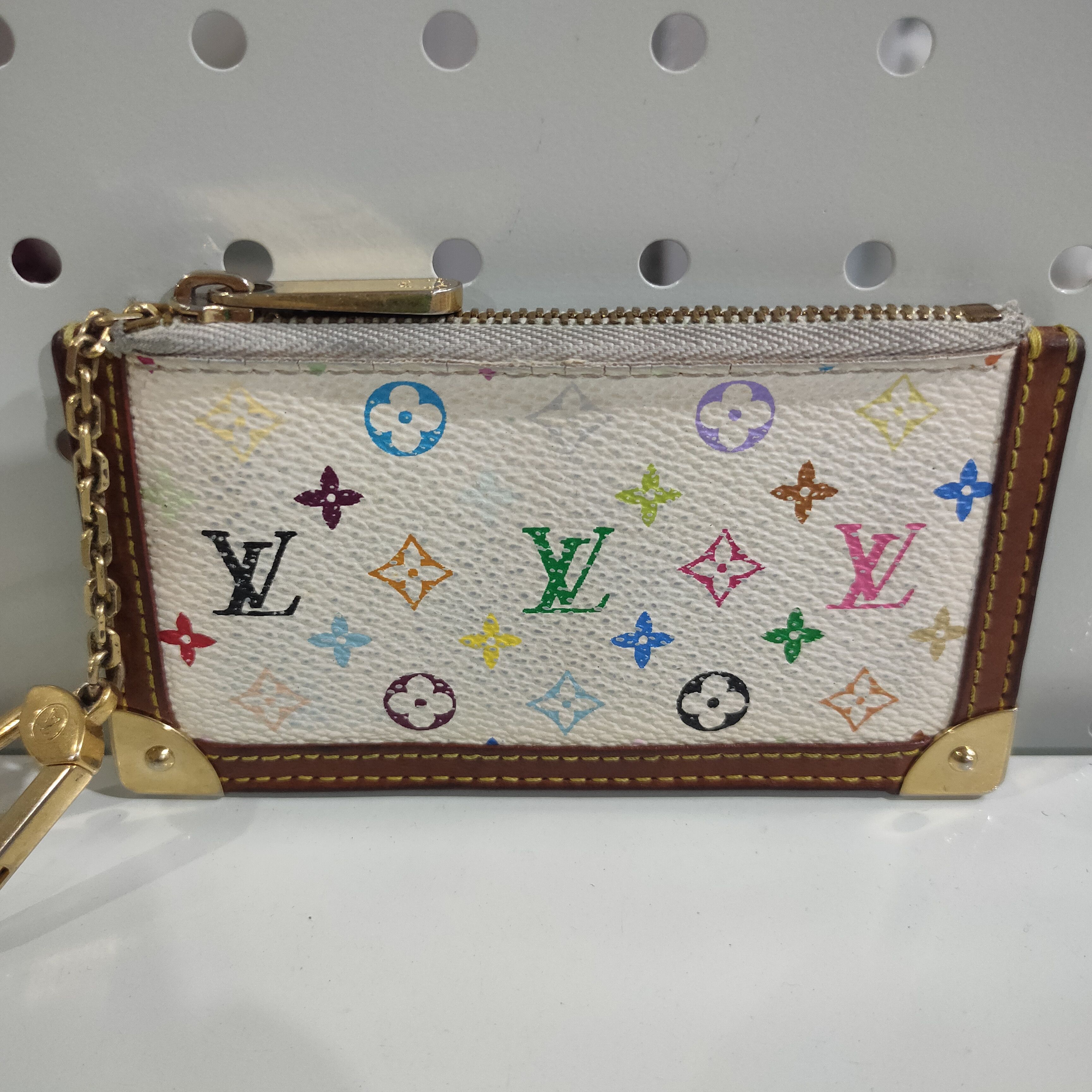 Louis Vuitton 🔥Louis Vuitton Multicolore Key Pouch (Pochette Cles) Size ONE SIZE - 2 Thumbnail