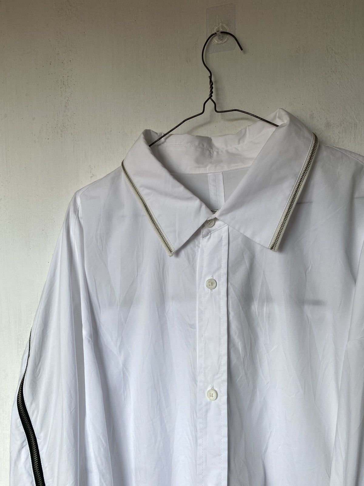 Issey Miyake System Long Zipper Shirt Size US L / EU 52-54 / 3 - 6 Thumbnail