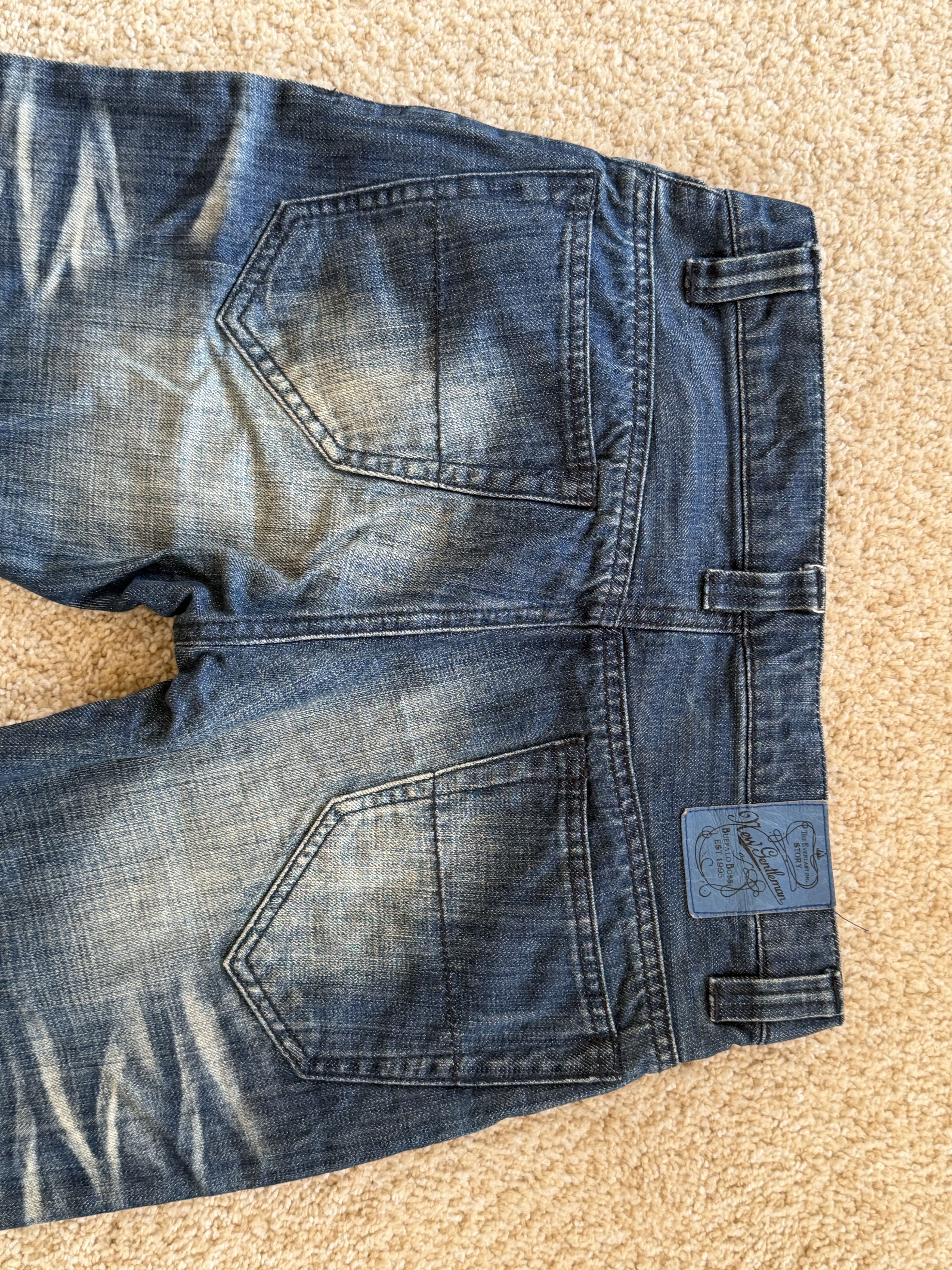 BUFFALO BOBS Claw Mark Buffalo Bobs Jeans, LGB Style, Flare, Long Size US 28 / EU 44 - 4 Thumbnail