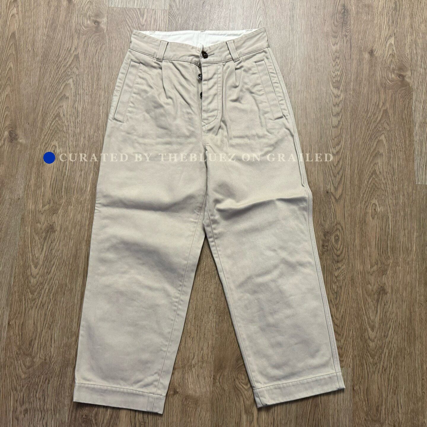 Margaret Howell MHL Margaret Howell Women's Cotton Wide-Leg Pants Size 27" / US 4 / IT 40 - 1 Thumbnail