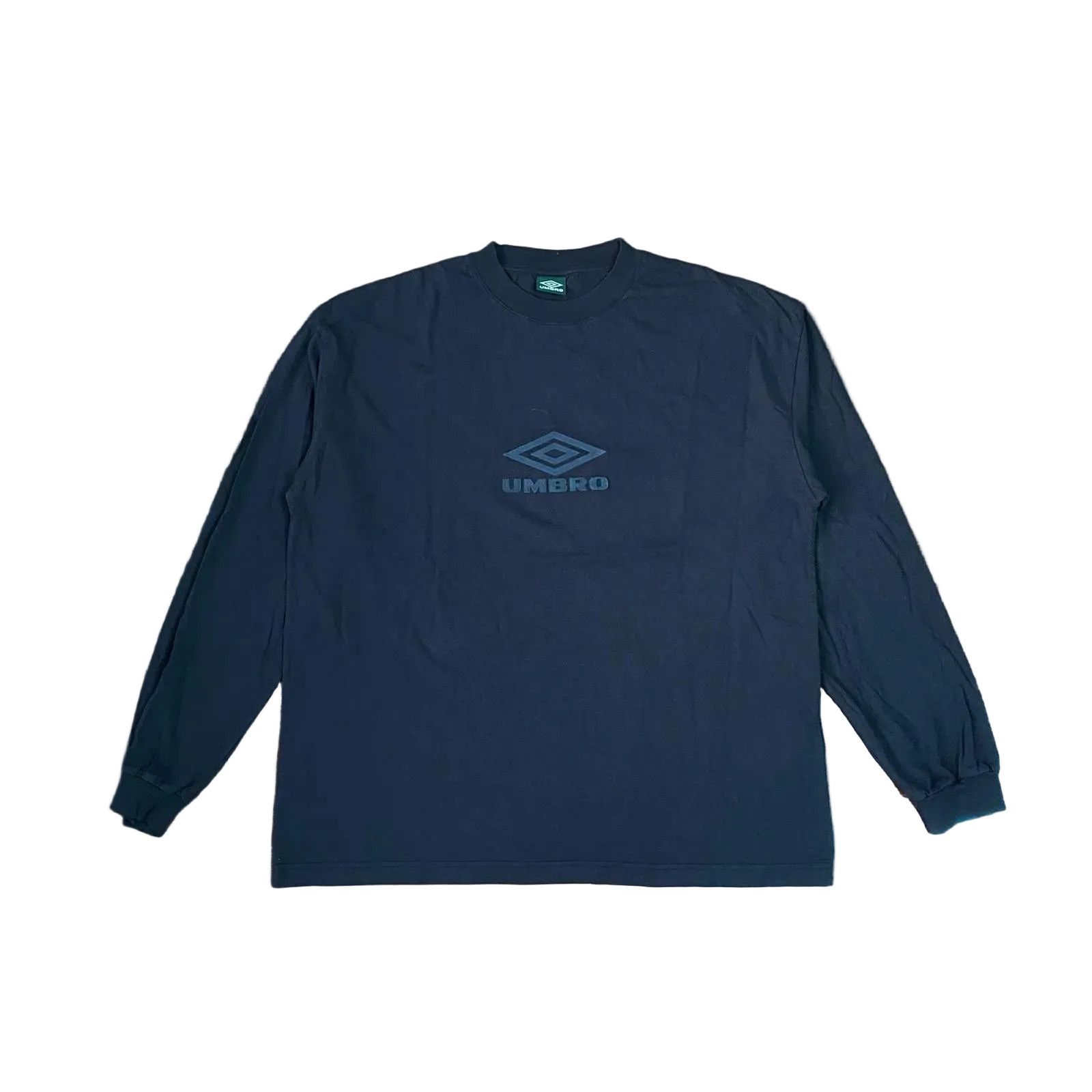 Umbro × Slam Jam Black Embroidered OG Logo Oversized LS T-Shirt Size US M / EU 48-50 / 2 - 1 Thumbnail
