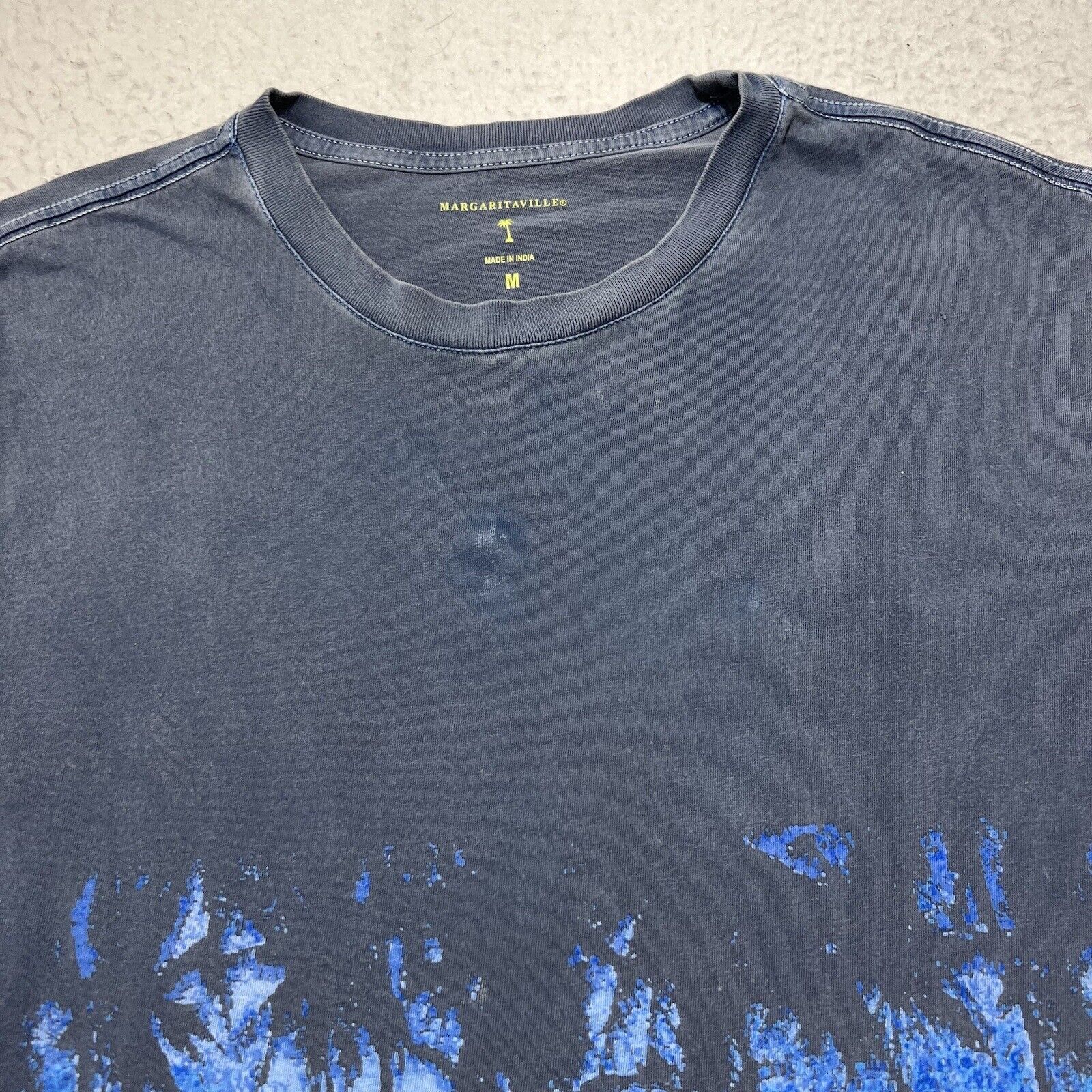Other Margaritaville Medium Jimmy Buffett Palm Trees Graphic Tee Size US M / EU 48-50 / 2 - 2 Thumbnail
