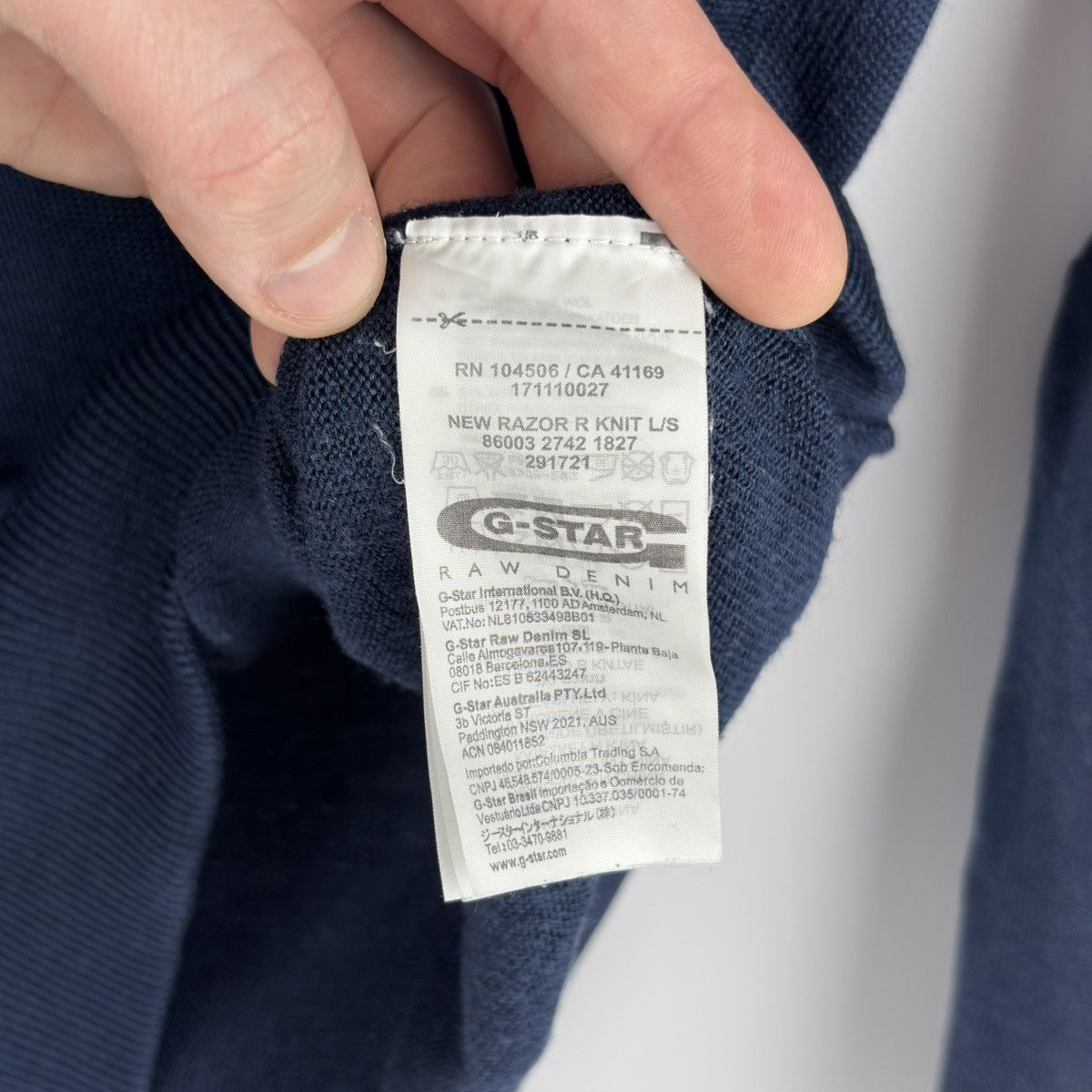 G-Star Vintage G-Star Raw Sweater Size US L / EU 52-54 / 3 - 14 Thumbnail
