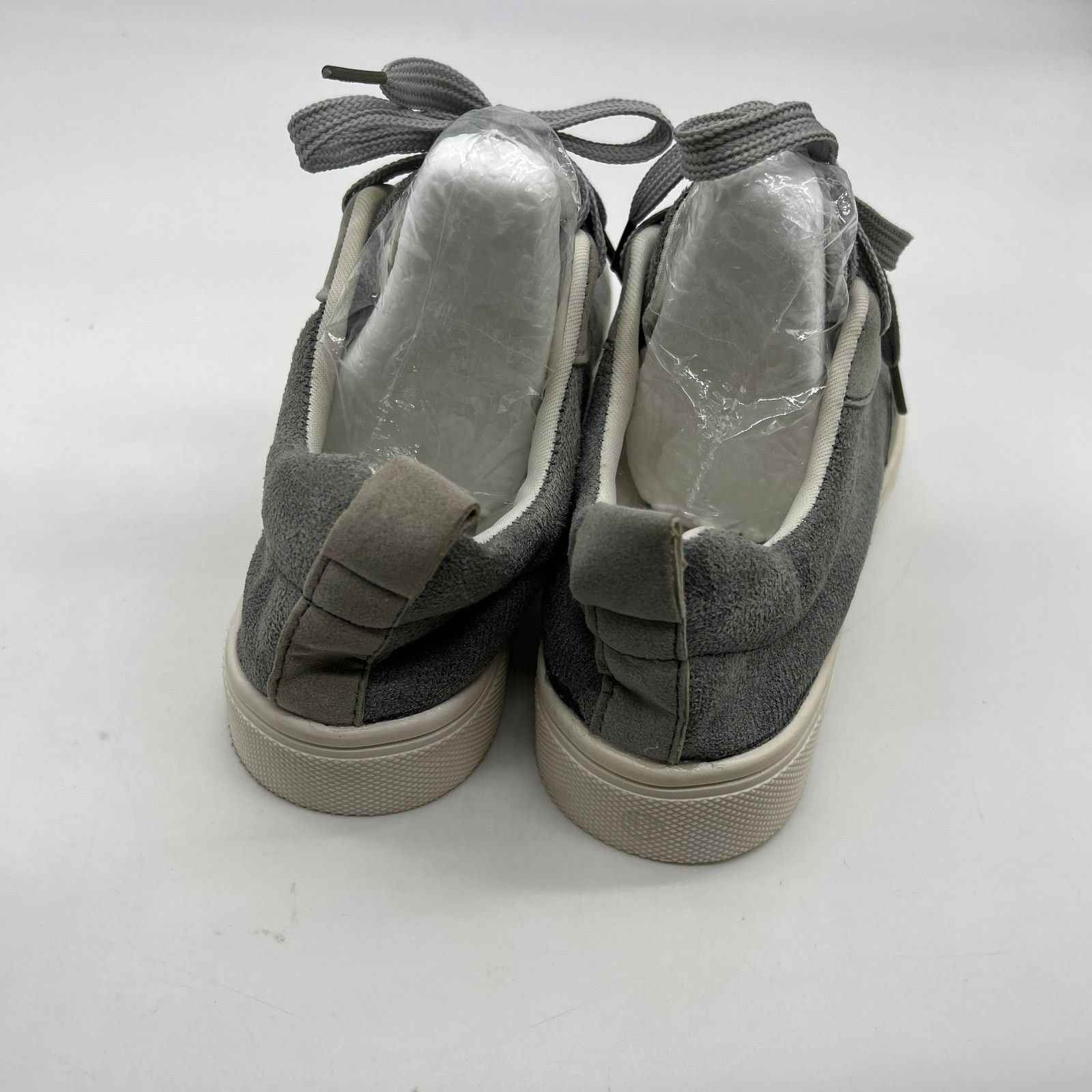 Other Womens Shoes Casual Lace Up Flat Closed Toe Gray Sneake Size US 6.5 / IT 36.5 - 4 Thumbnail