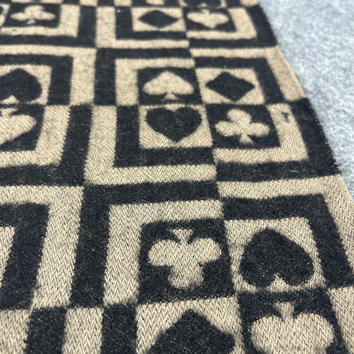 Vintage Poker Design Scarf / Muffler / Neckwear T943 Size ONE SIZE - 9 Thumbnail