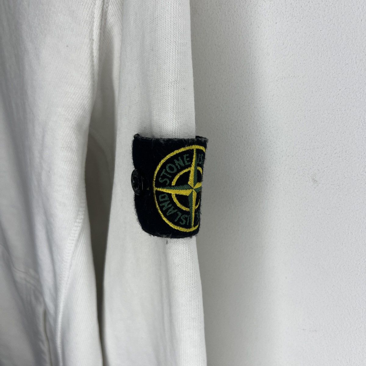 Stone Island Stone Island White Zip Sweatshirt Size US M / EU 48-50 / 2 - 6 Thumbnail