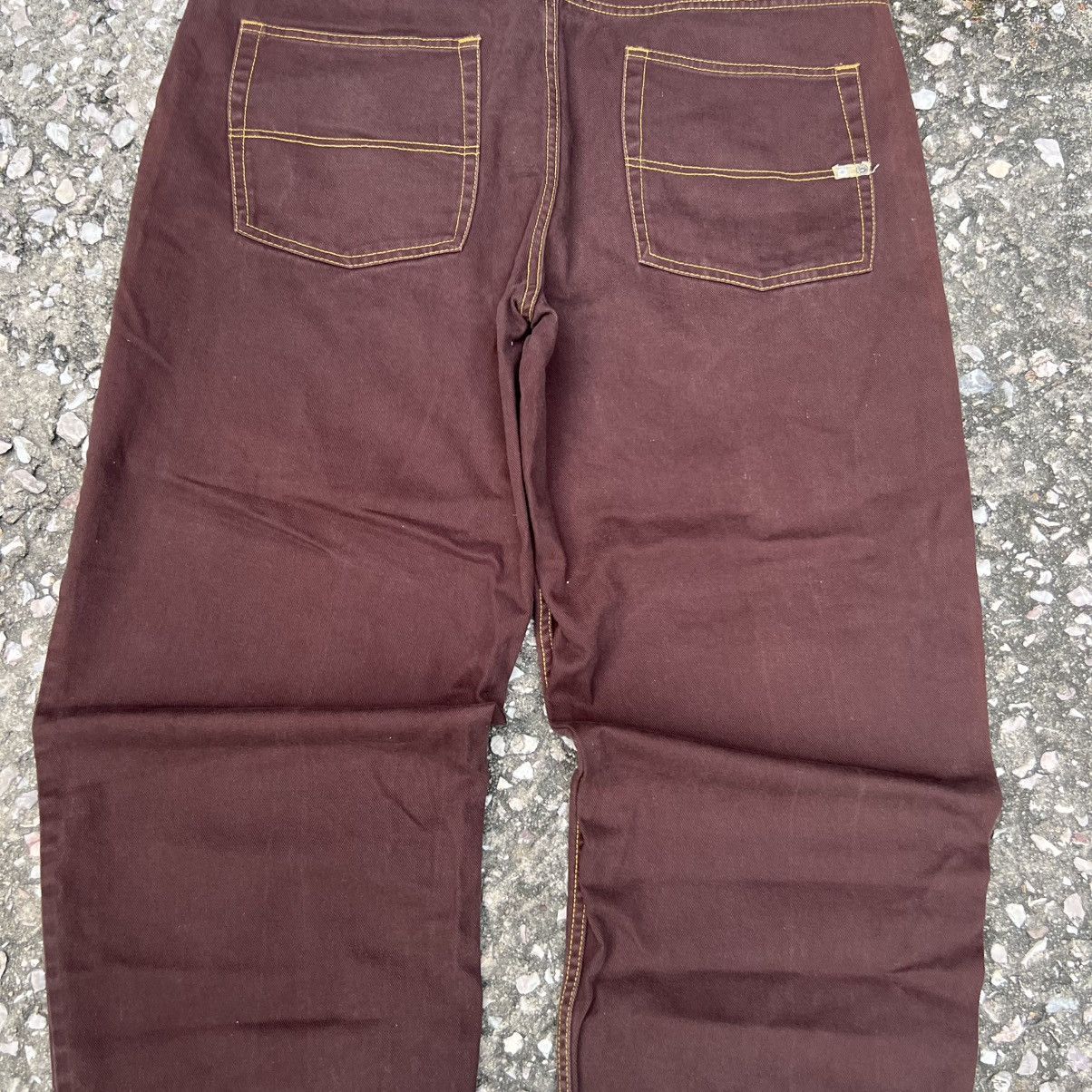 Southpole “y2k style” SOUTHPOLE BROWN BAGGY JEANS Size US 42 / EU 58 - 13 Thumbnail