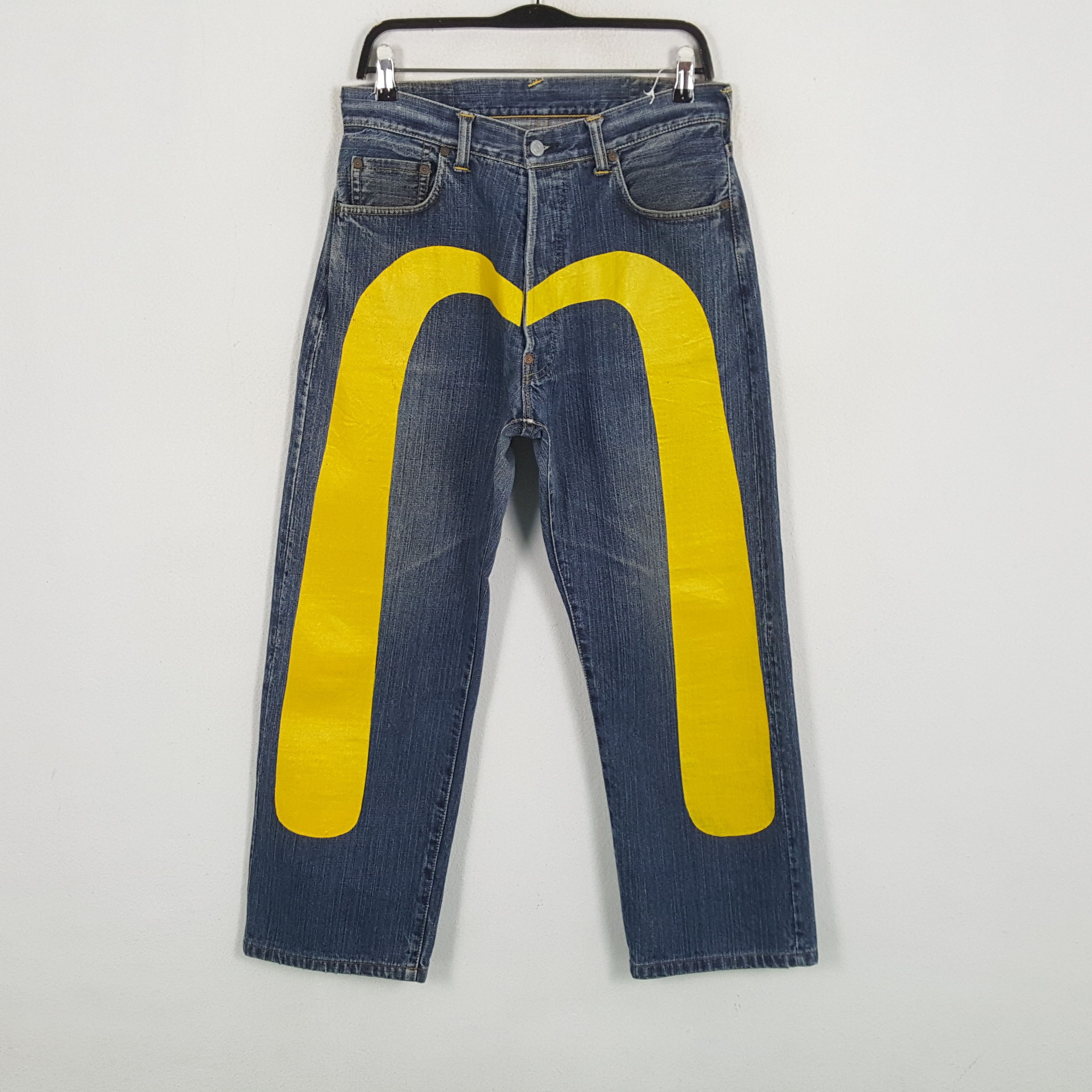 evisuマクドナルド エヴィス EVISU マクドナルド マック コラボ 1437 パンツ デニム