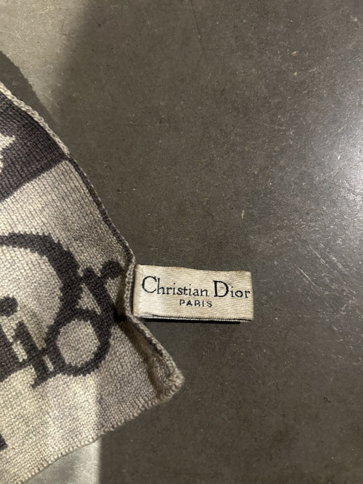 Dior DIOR OBLIQUE CHECK SCARF Size ONE SIZE - 4 Thumbnail