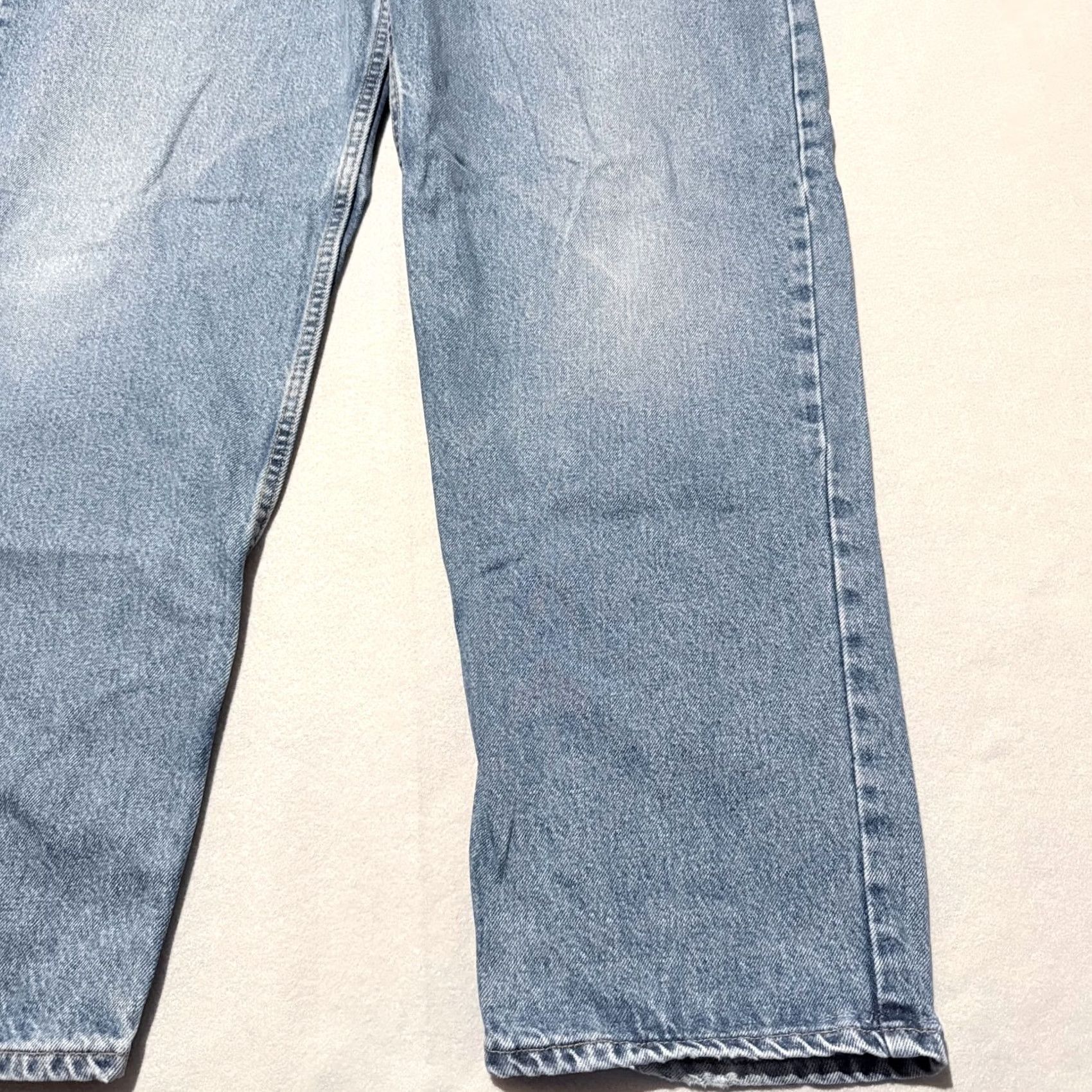 Eddie Bauer Eddie Bauer Jeans Mens Medium Blue Denim Classic Straight 42X32 Regular 5-Pocket Design Denim Casual Fit Mens Size US 42 / EU 58 - 5 Thumbnail