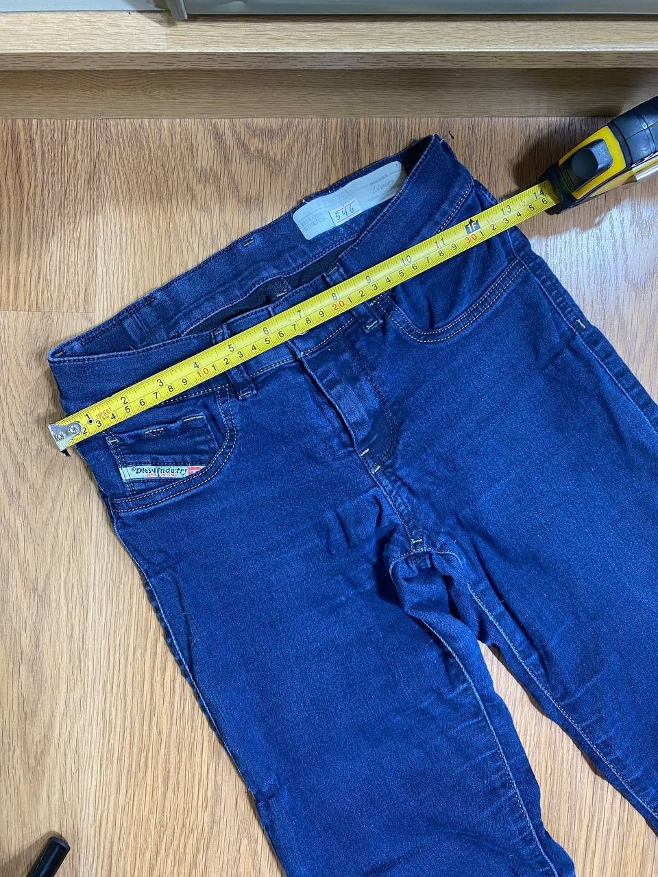 Diesel × Japanese Brand CRAZY Japanese Distressed Diesel Vintage Y2K Baggy Jeans Size US 30 / EU 46 - 12 Thumbnail