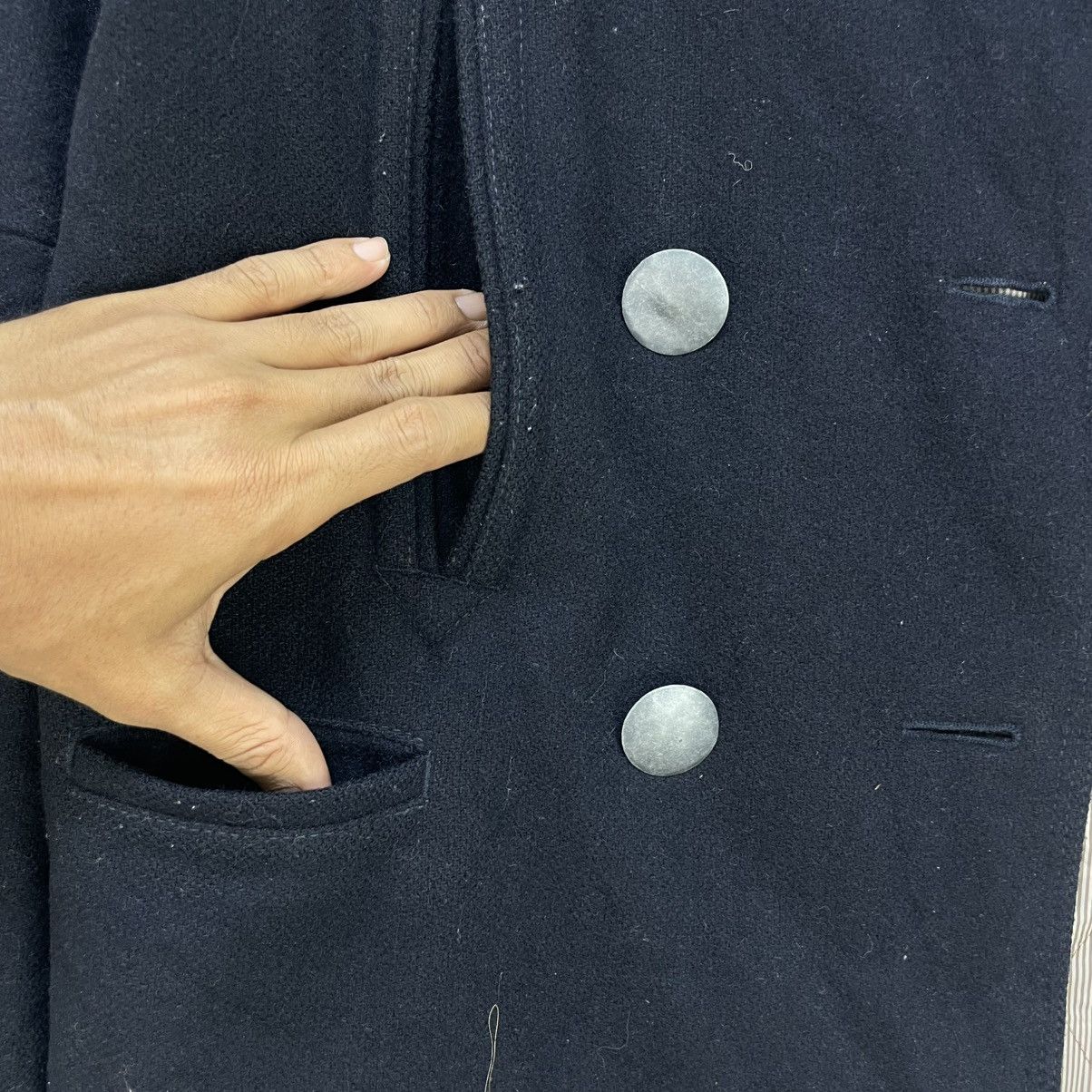 Issey Miyake × Tsumori Chisato 💥Tsumori Chisato Double Breast Unisex Peacoat Jacket Size US M / EU 48-50 / 2 - 7 Thumbnail