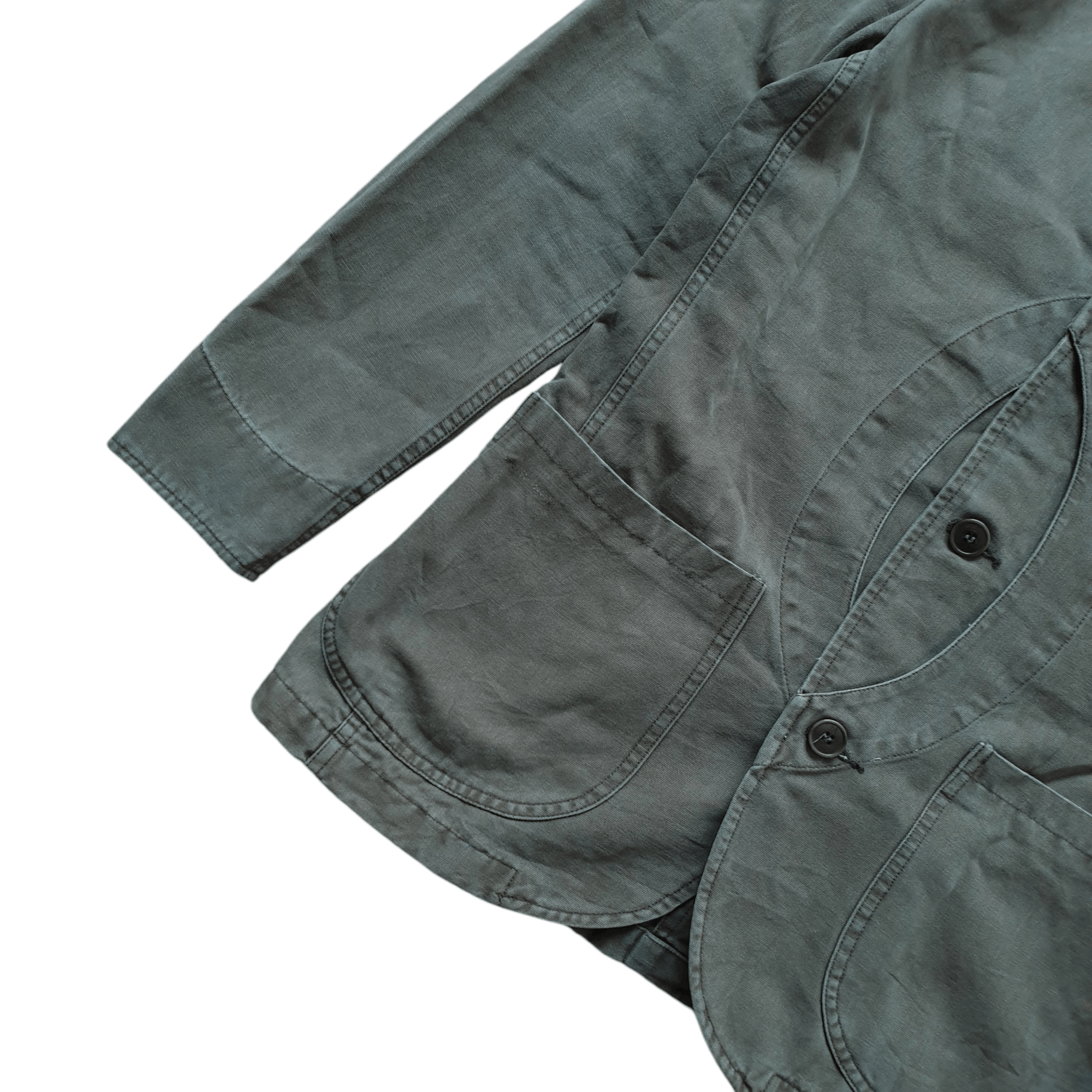 Aspesi Aspesi Amsterdam Blauw Chore Coat Jacket Size US S / EU 44-46 / 1 - 5 Thumbnail