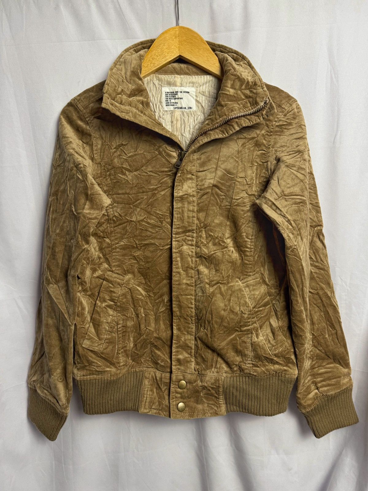 vintage goa sheep skin design leather jk