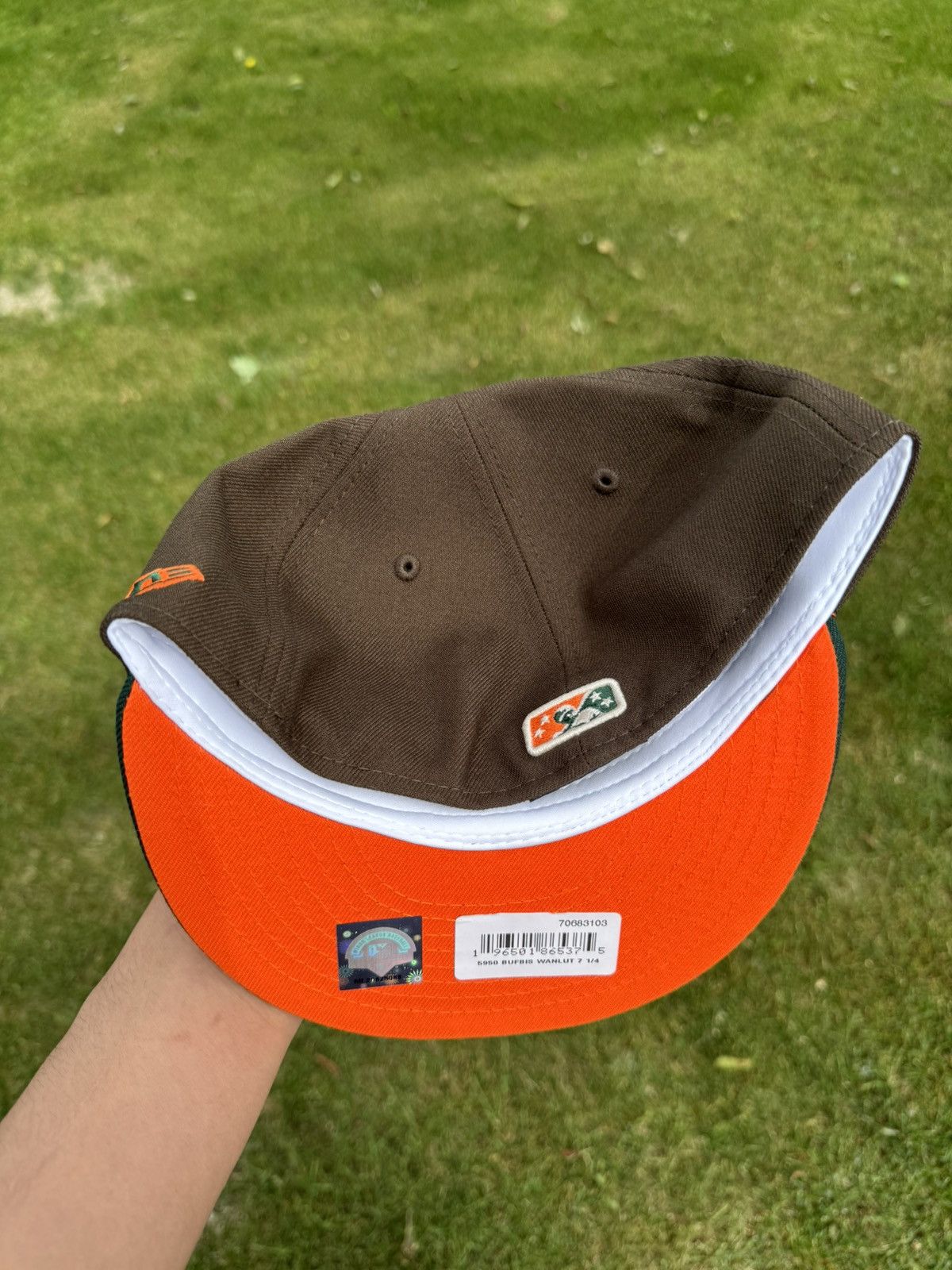 MLB × New Era Buffalo Bisons Walnut Forest Green - CapCity - 7 1/4 Size ONE SIZE - 4 Thumbnail
