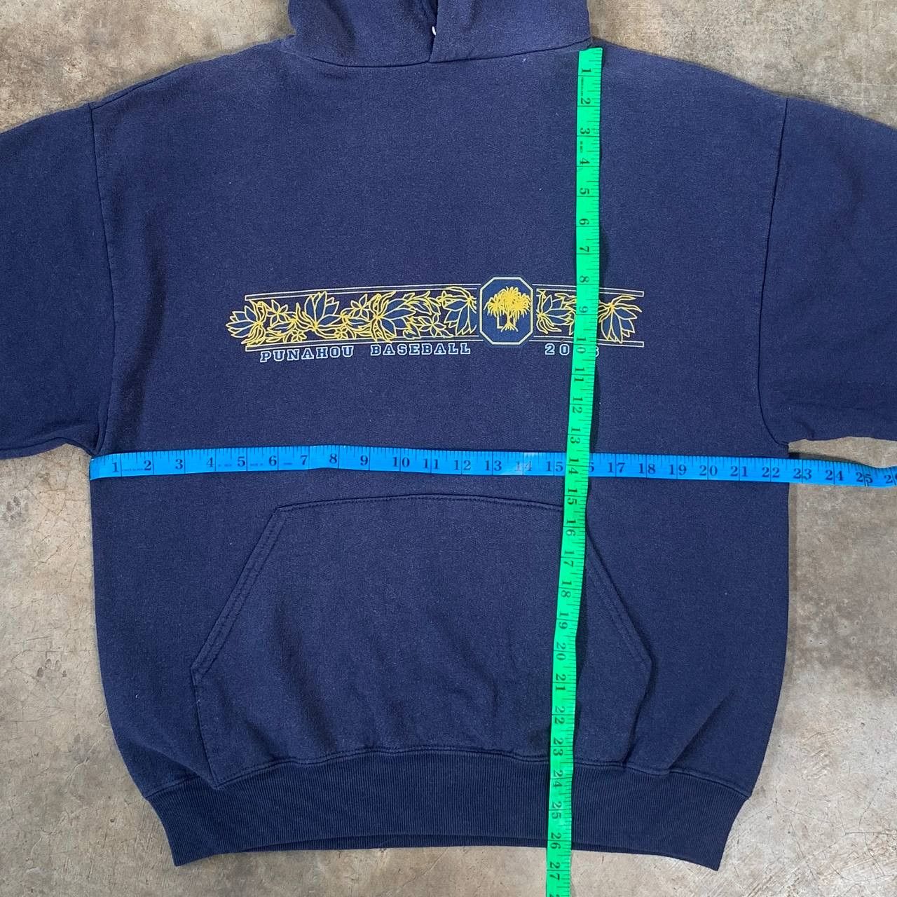 Vintage Vintage Y2K HAWAII PUNAHOU Baseball Hoodie Size US M / EU 48-50 / 2 - 7 Thumbnail