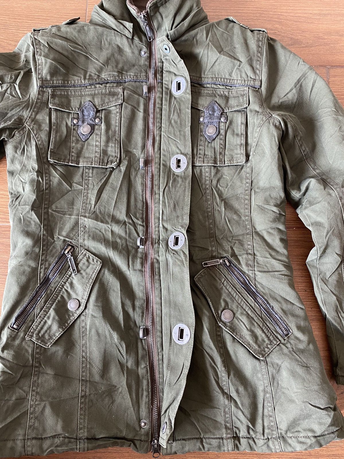 In The Attic × Japanese Brand × Seditionaries In The Attic punk seditionaries Tectical Parka Jackets Size US M / EU 48-50 / 2 - 12 Thumbnail