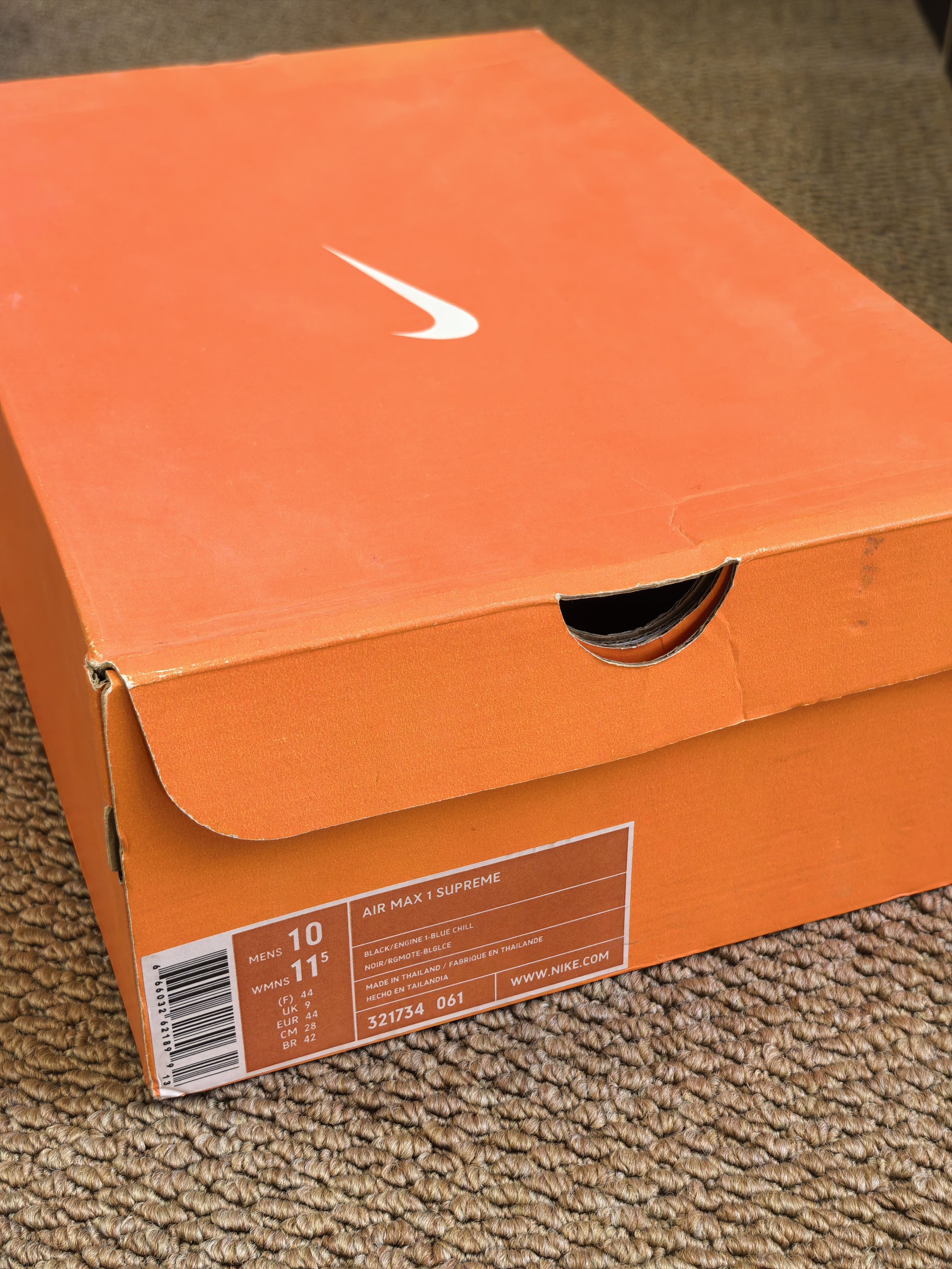 Nike Nike Air Max 1 Supreme Tech Pack 2008 Sz 10 Size US 10 / EU 43 - 13 Thumbnail